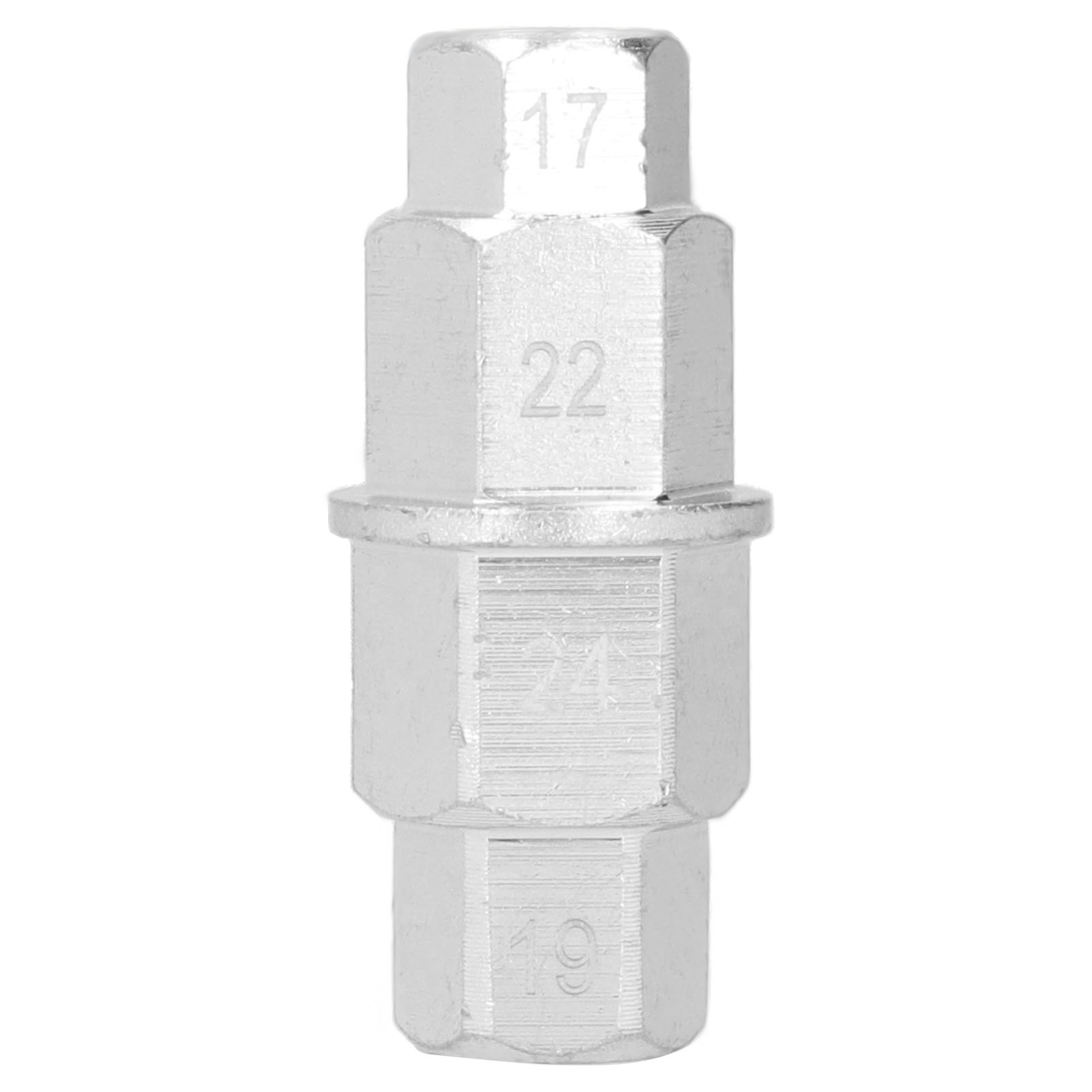 Innensechskantschlüssel Für Motorrad-vorder-/hinterradachsen, Ausbauwerkzeug Für 17/19/22/24-mm-achsen, Silbergrau