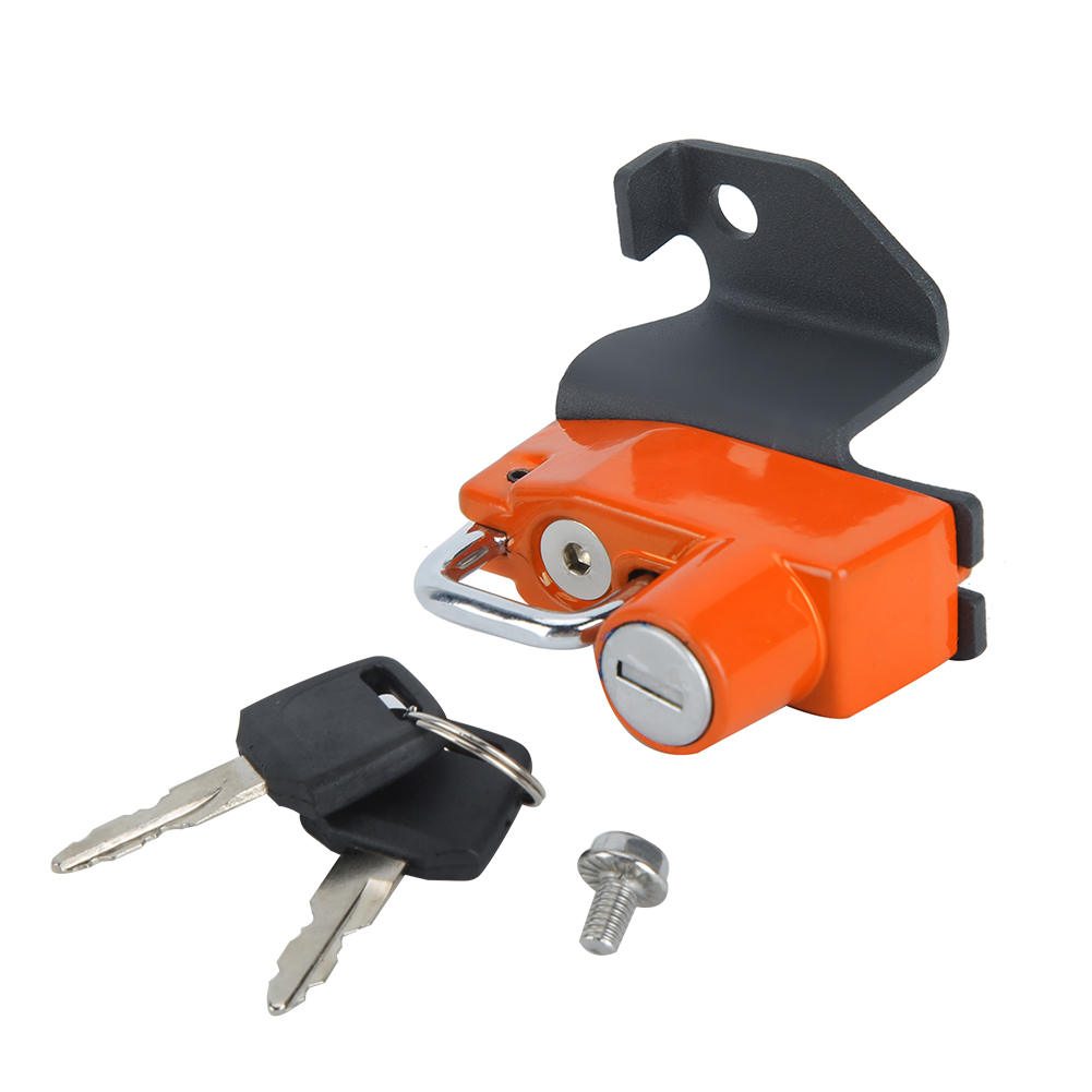 Motorradhelmschloss Links Für Kawasaki Vulcan S Abs Ab 2015 (orange)