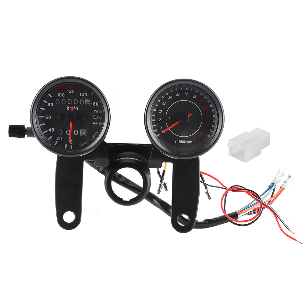 Universeller 12v-led-tachometer Für Motorräder – Drehzahlmesser-anzeige Für Das Armaturenbrett