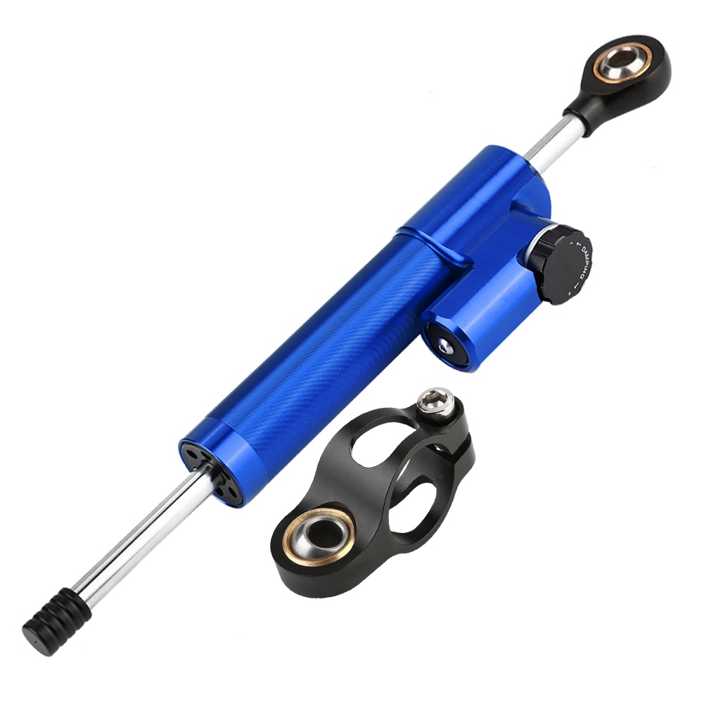 Universeller Motorrad-lenkerstabilisator Aus Aluminiumlegierung (blau Und Schwarz)