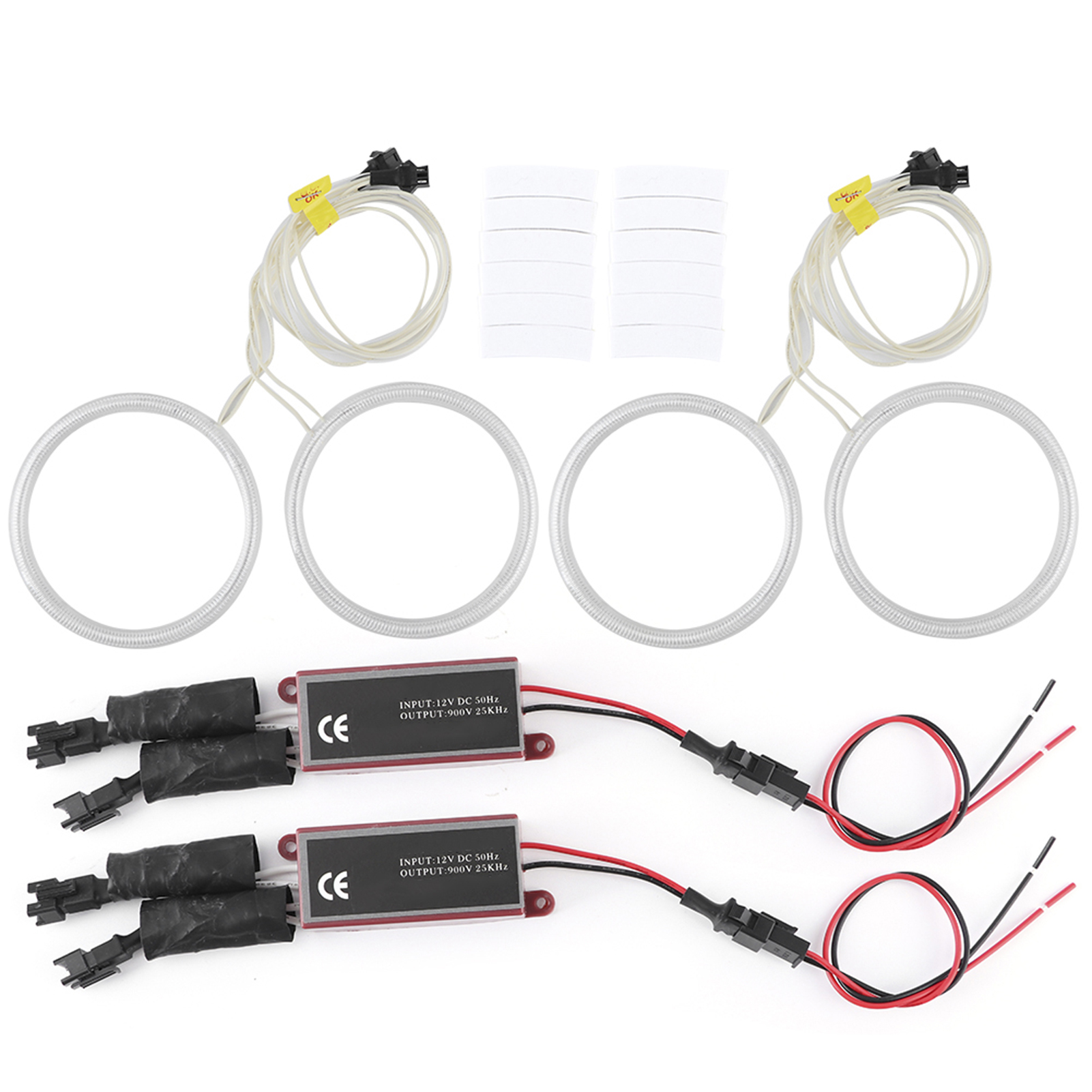4 Led-halo-ringe 106 Mm/4,2 Zoll Für E46-scheinwerfer, Weiß, 4-teiliges Set Für Tagfahrlicht