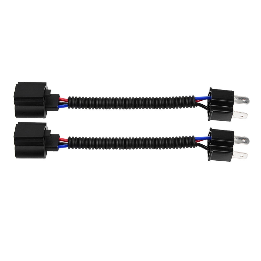 H4-stecker Auf H13-buchse – 2-teiliger Adapterkabelbaum Für Ford-fahrzeuge