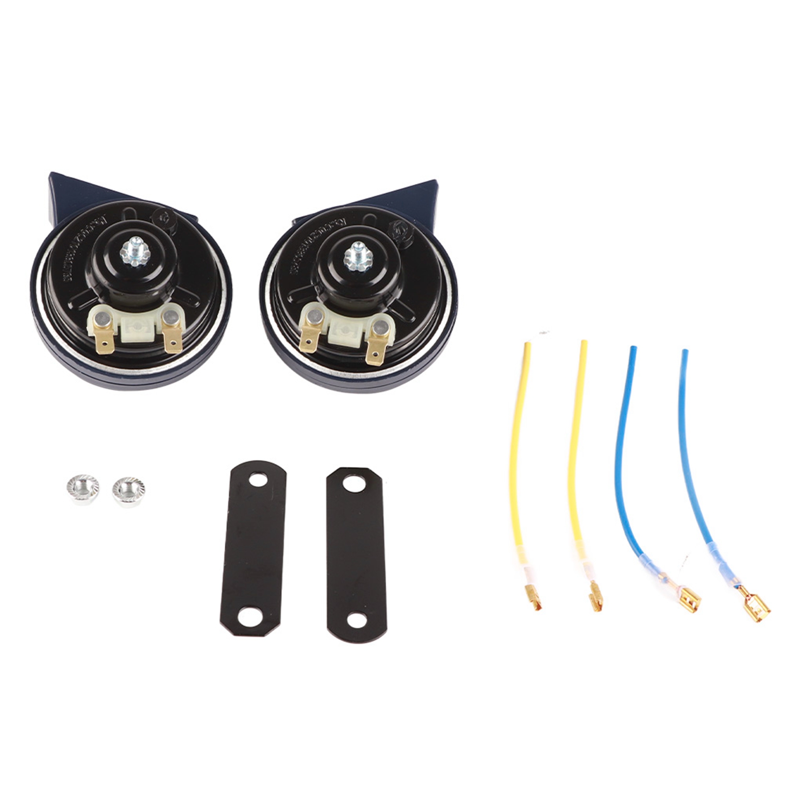 2 Schneckenförmige 12v 105db Lautsprecher, Zweiklanghorn Für Motorrad/auto, Wasserdicht Und Staubdicht