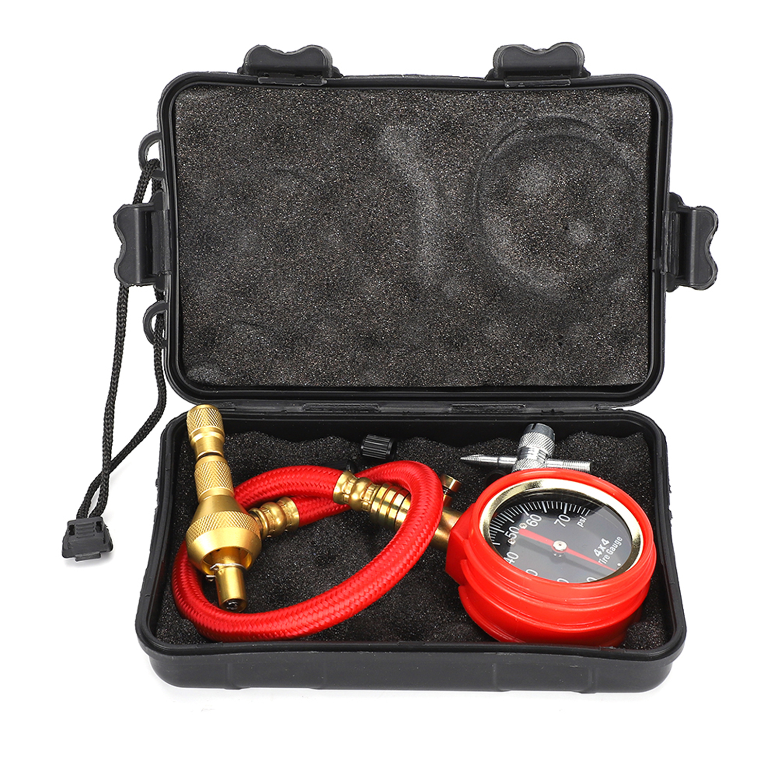 Reifendruckmesser 0-70 Psi, Hochpräzises Manometer Zur Reifendruckkontrolle, Kfz-prüfgerät, Kfz-einstellung