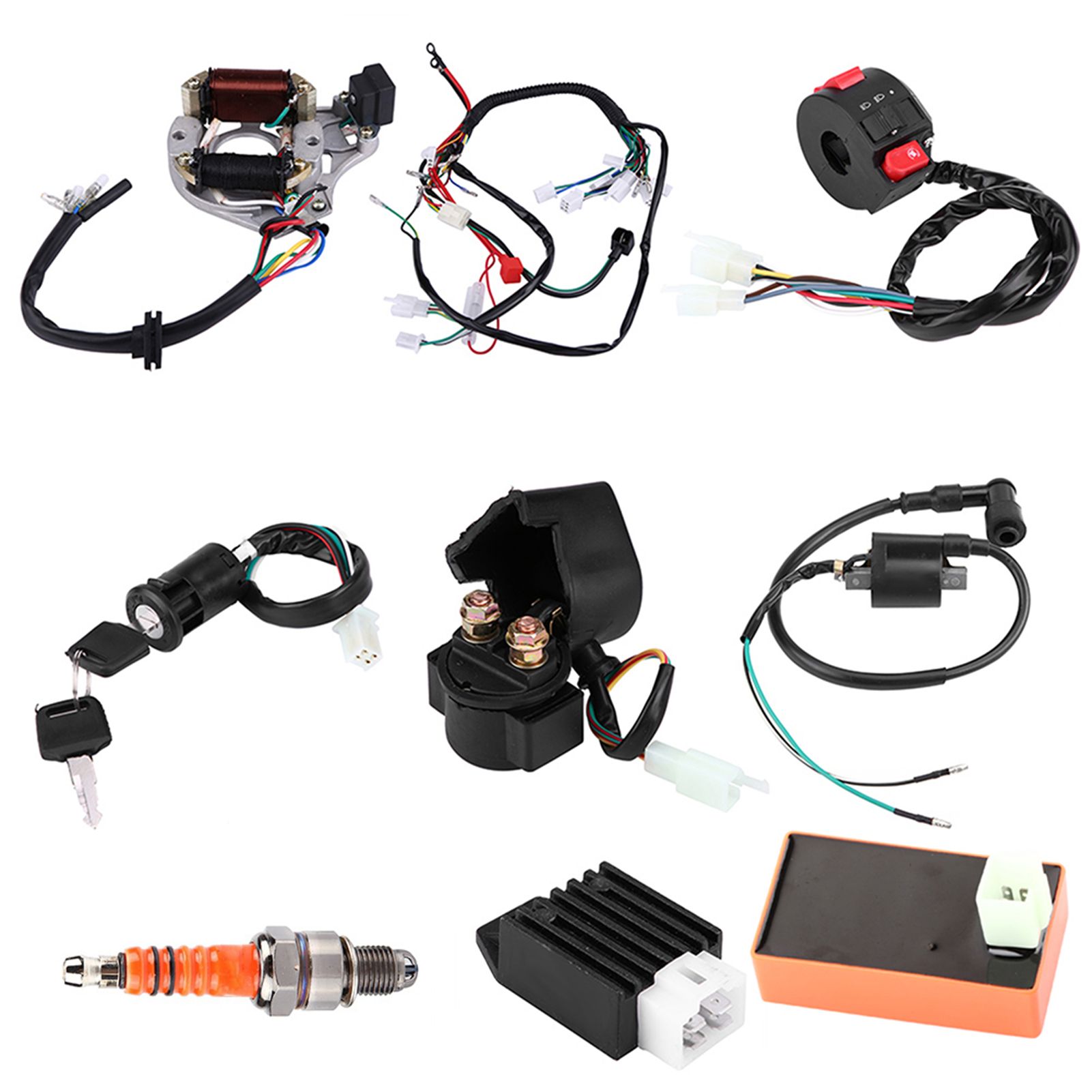 50-110 Cm³ Cdi-kabelbaum-elektrostarter-kit Für Atv/quad