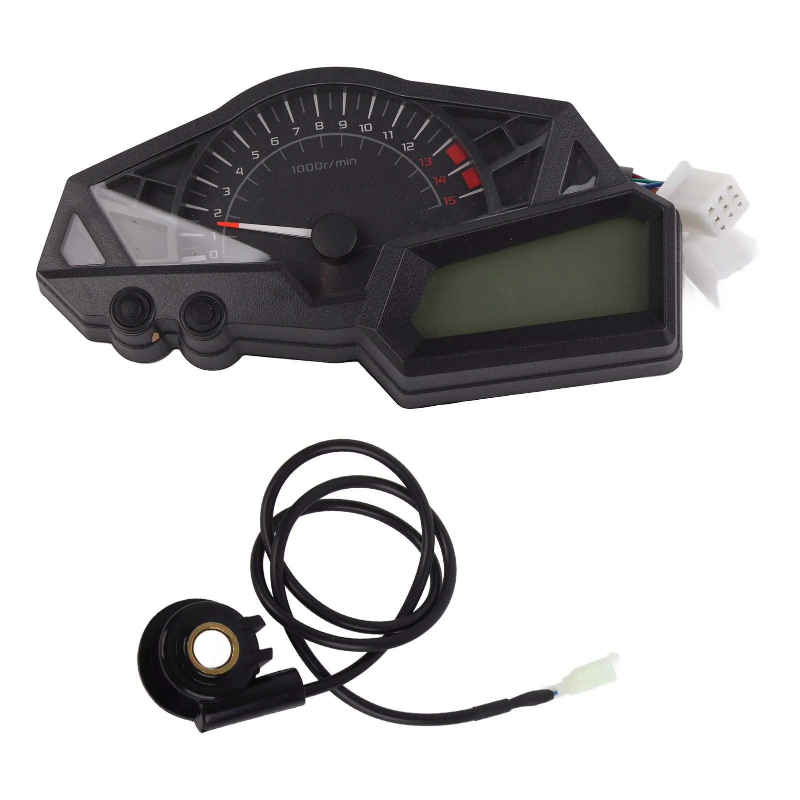 Motorrad-lcd-tachometer 15000 U/min, Tankanzeige, Kilometerzähler Für Ninja 300