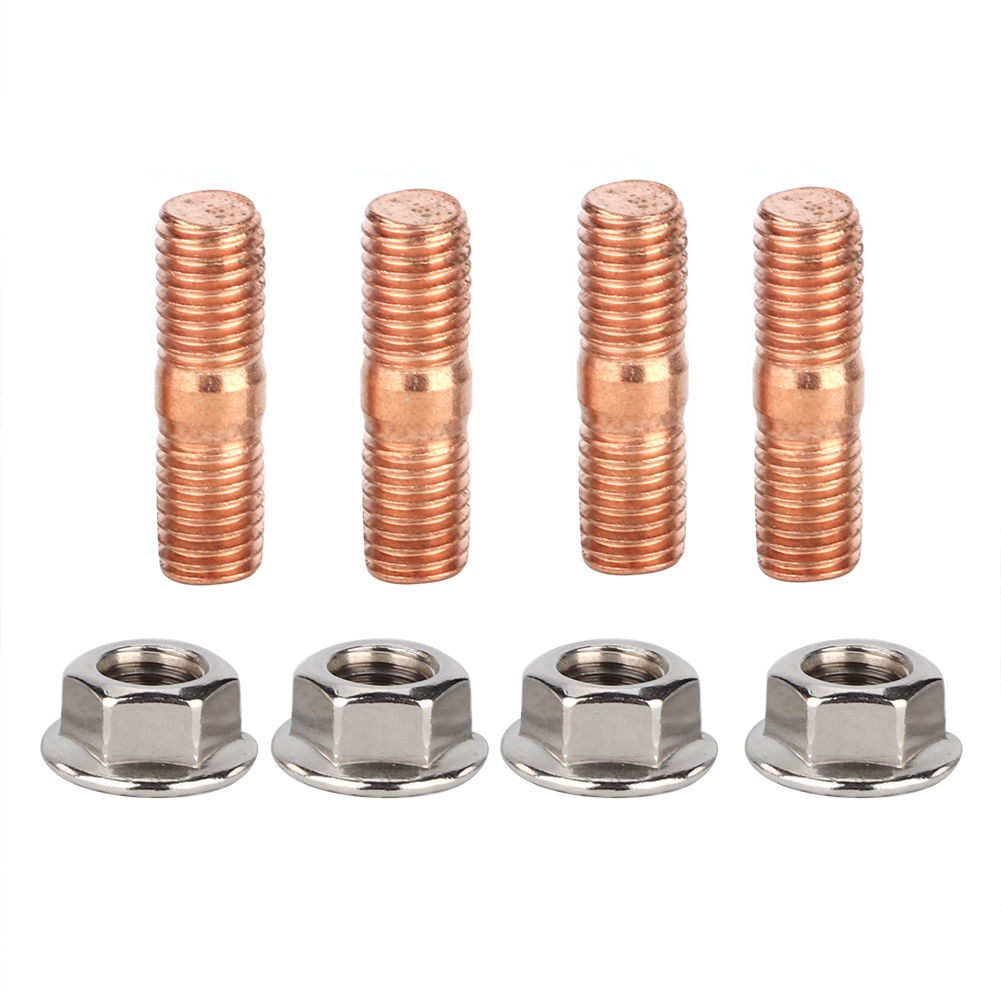 M10x1,50 Flanschmutternsatz Für T3 T4 T6 Turbolader, Hochfeste Stehbolzen.