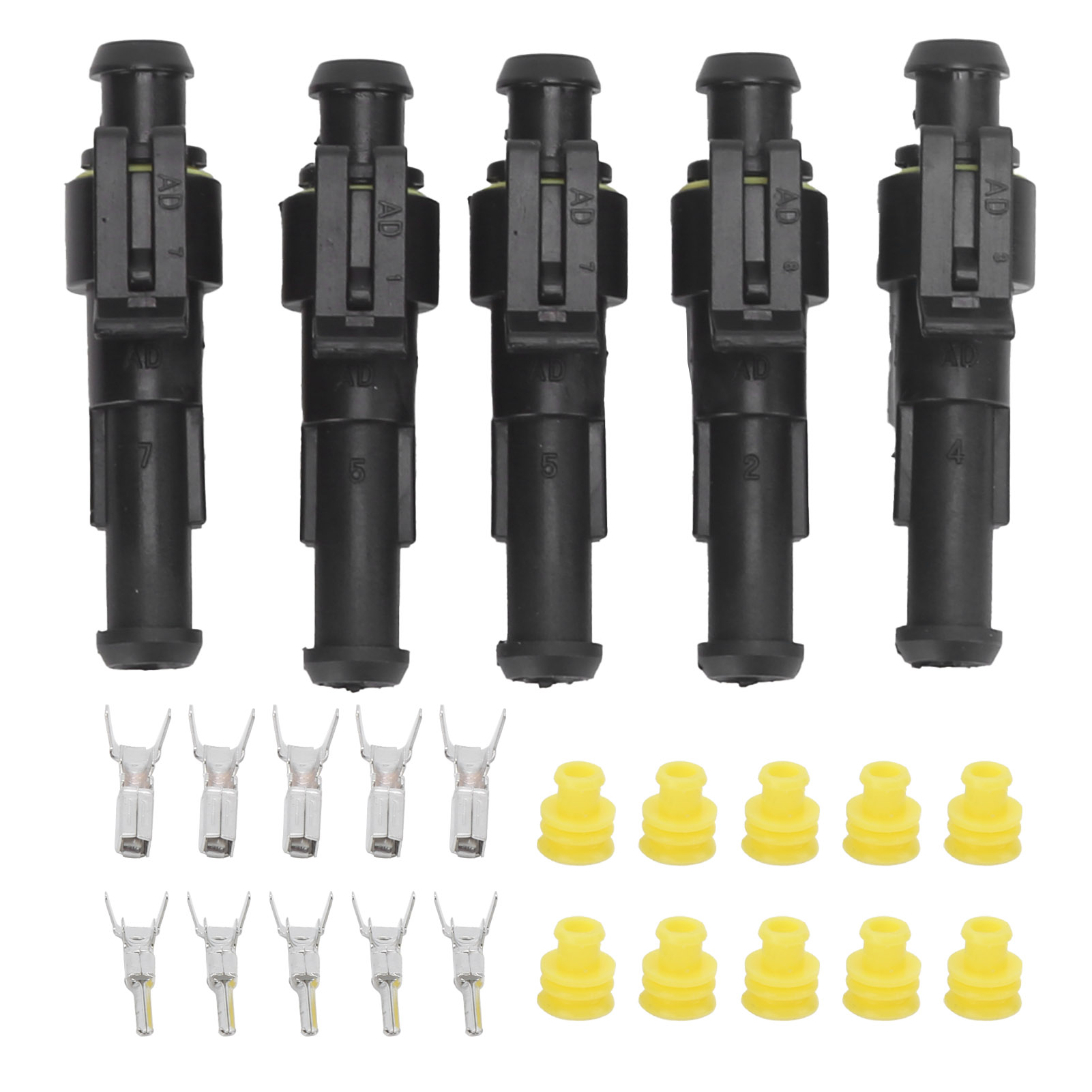 5 Wasserdichte 1-polige Super Seal-steckverbinder Für Auto, Lkw, Motorrad, Boot