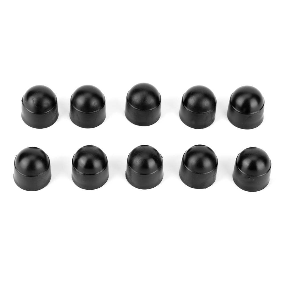 10-teiliges Set M6-kunststoff-sechskantkappen Für Abdeckmuttern Und -schrauben, Passend Für Jdm-fahrzeuge