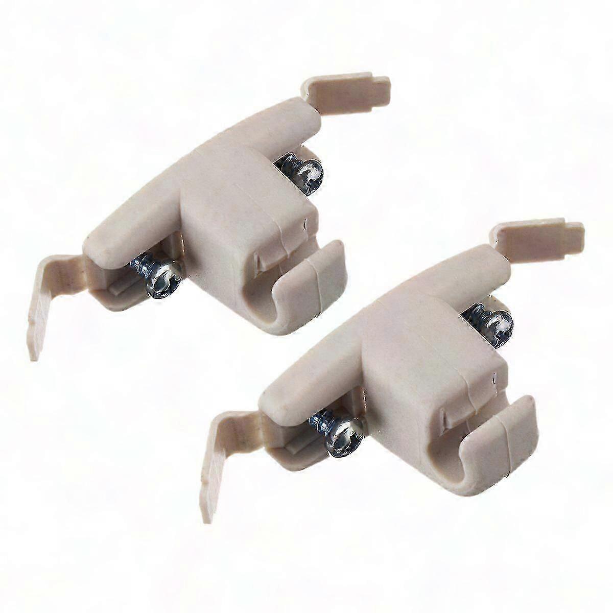 2x Beige Sonnenblenden-halterungsclip 51168243575 Für Bmw E46 3er 325 M3