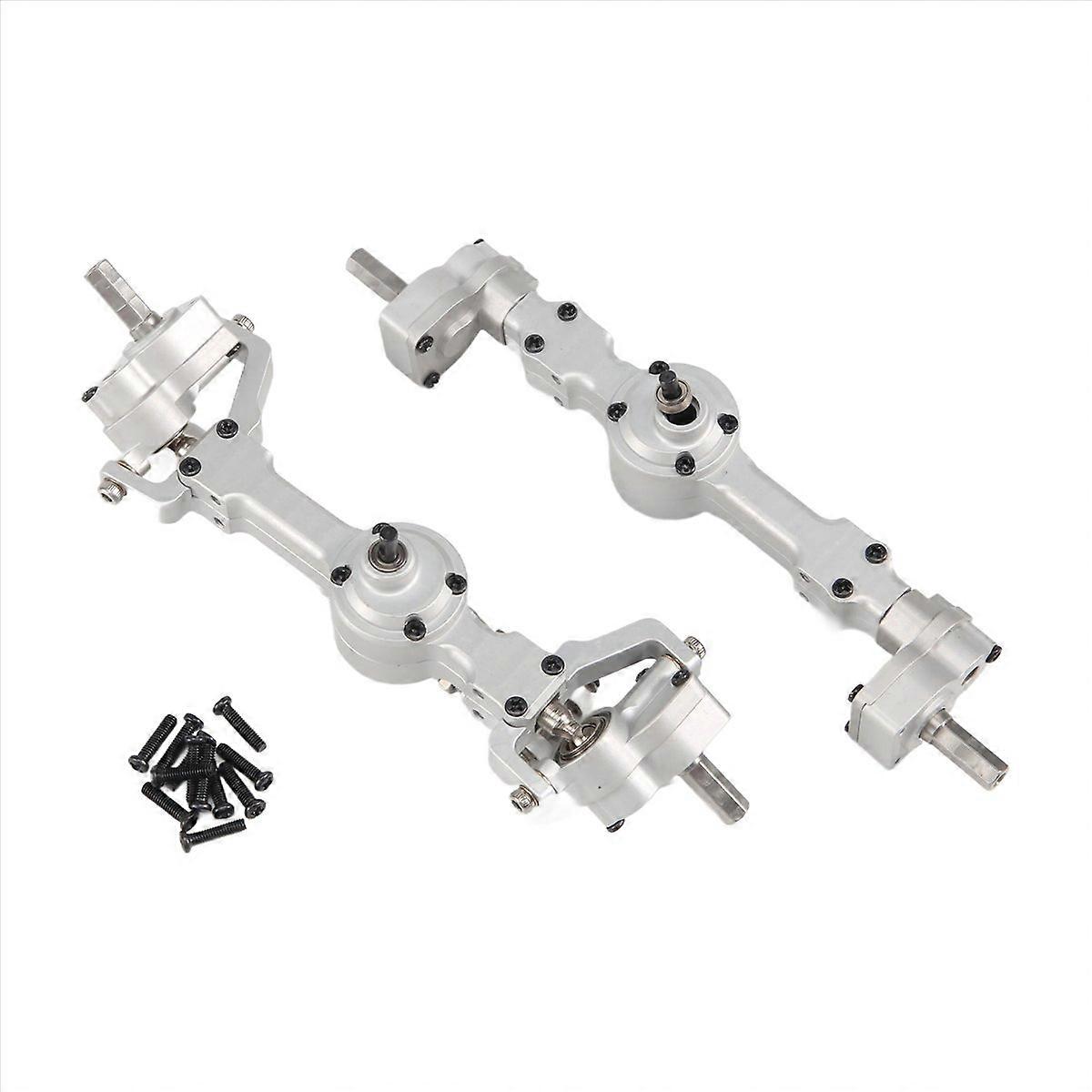 Vollmetall-vorder- Und Hinterachse Für Pkw, Verbesserte Ersatzteile, Präzisionszubehör, Hochbelastbare Hinterachse, Offroad-verstärkungssatz