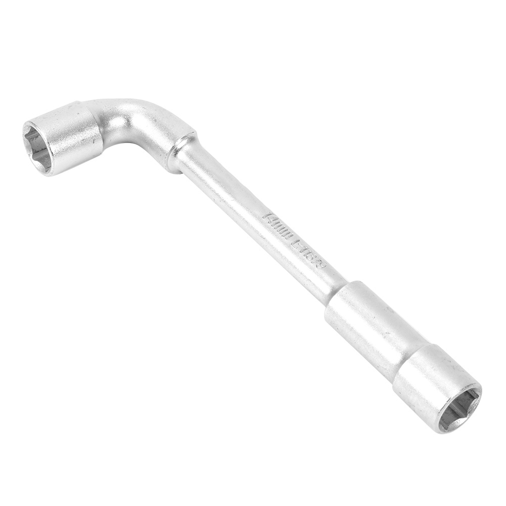 Doppelseitiger L-förmiger 14-mm-winkelschlüssel Aus Chrom-vanadium-stahl, Robustes Reparaturwerkzeug