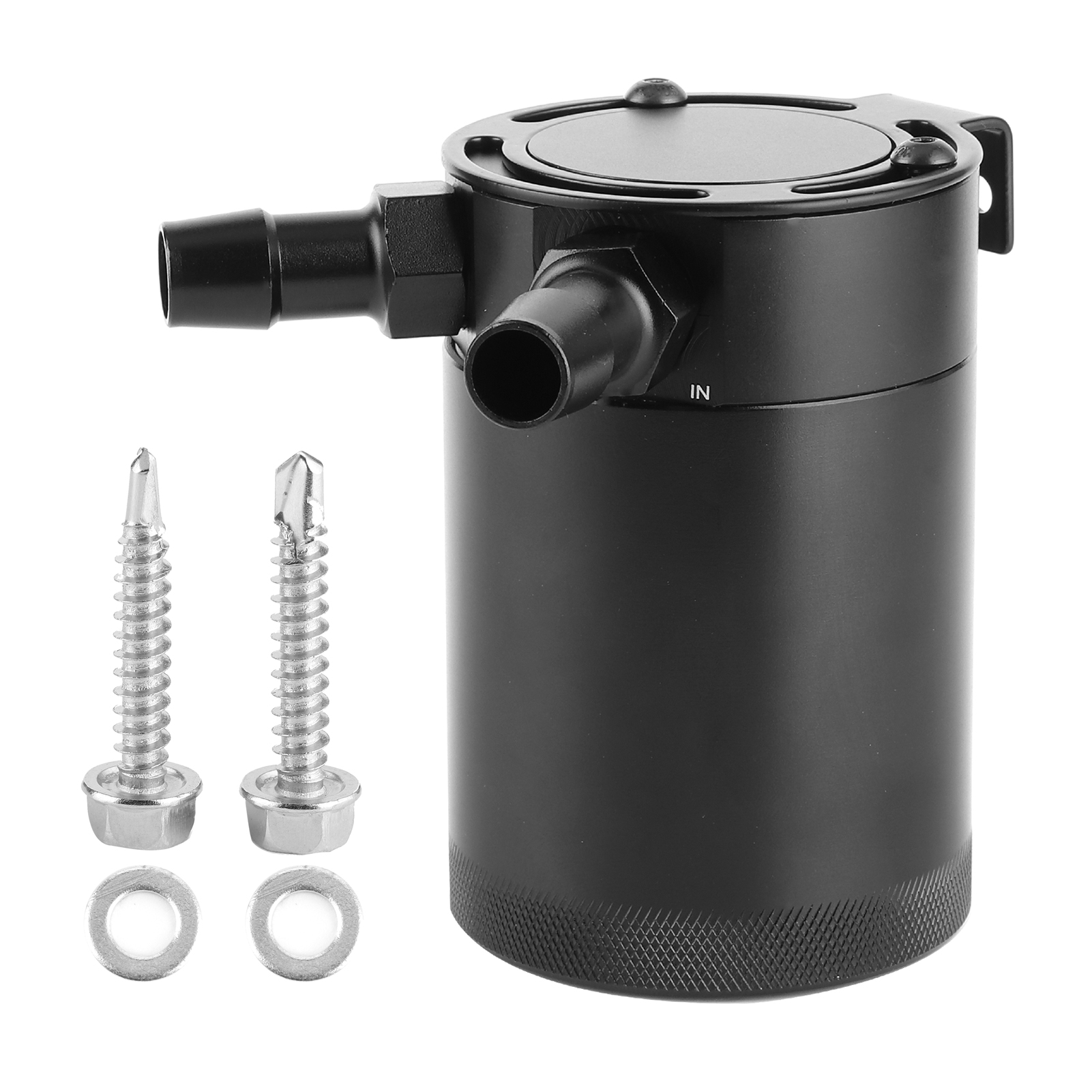 2-port-ölabscheider Aus Aluminiumlegierung Mit 300 Ml Fassungsvermögen Und Universellem Schwallblech