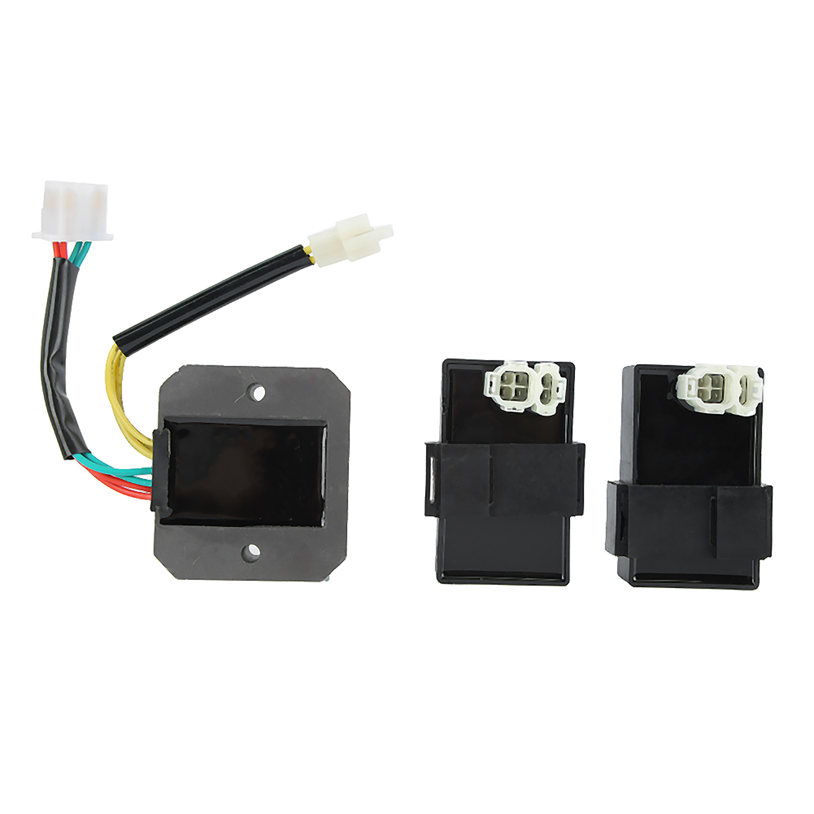 3-teiliges Set: Doppelzündung Cdi + Regler/gleichrichter, Kompatibel Mit Honda Xl 600 V Transalp 1989-1996
