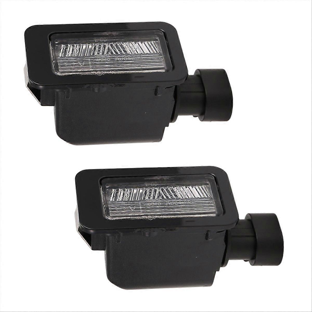 Led-kennzeichenbeleuchtung Für H5 H6 H9, 2 Stück, Heckklappen-rücklicht, Weiße Kennzeichenbeleuchtung, Einfaches Austauschset, Kompatibel Mit H5 H6 H9 Modellen.