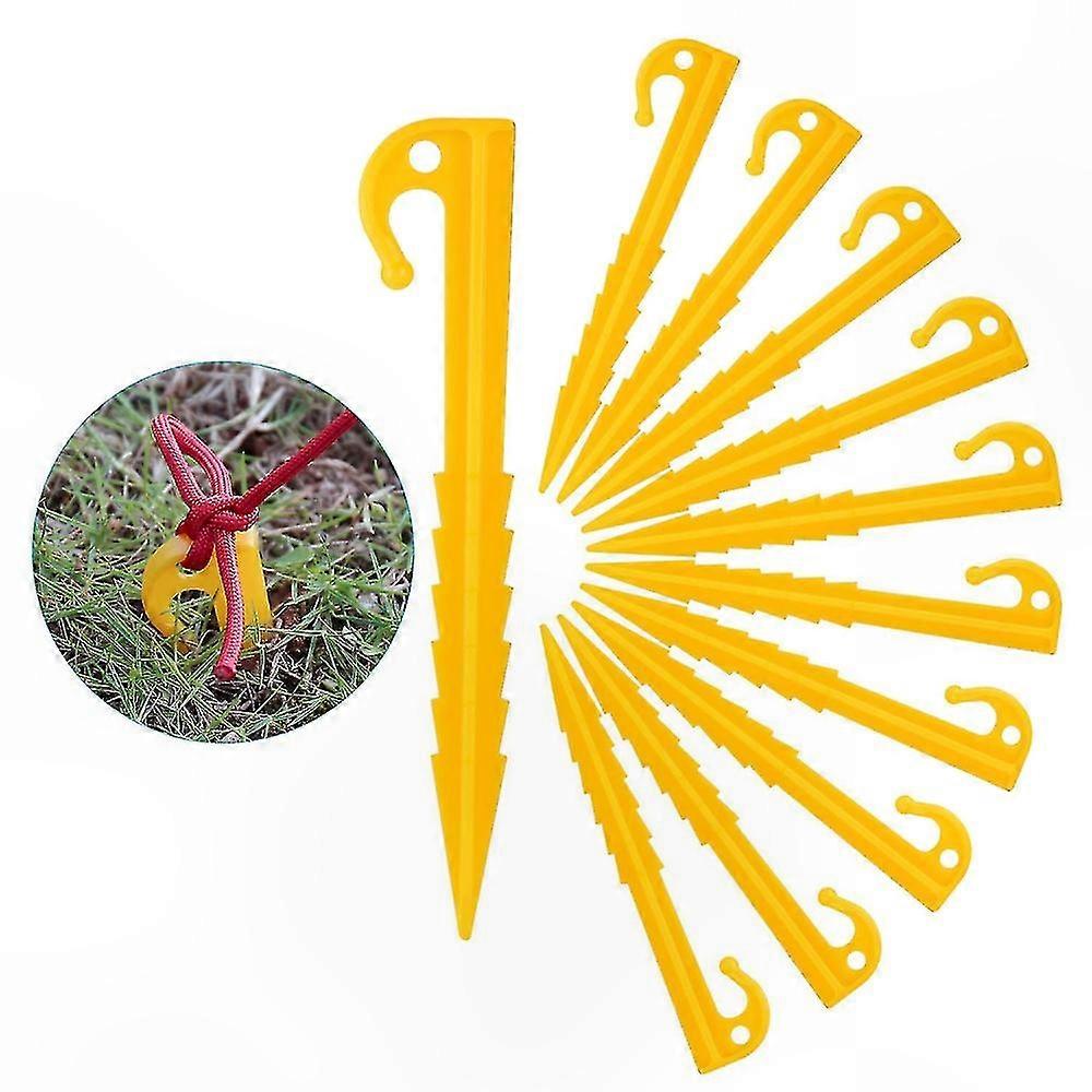 Packung Mit 30 Robusten Spiralheringen, Langlebige Bodenanker Für Camping, Outdoor-zubehör Für Unterstände, Planen Und Outdoor-ausrüstung