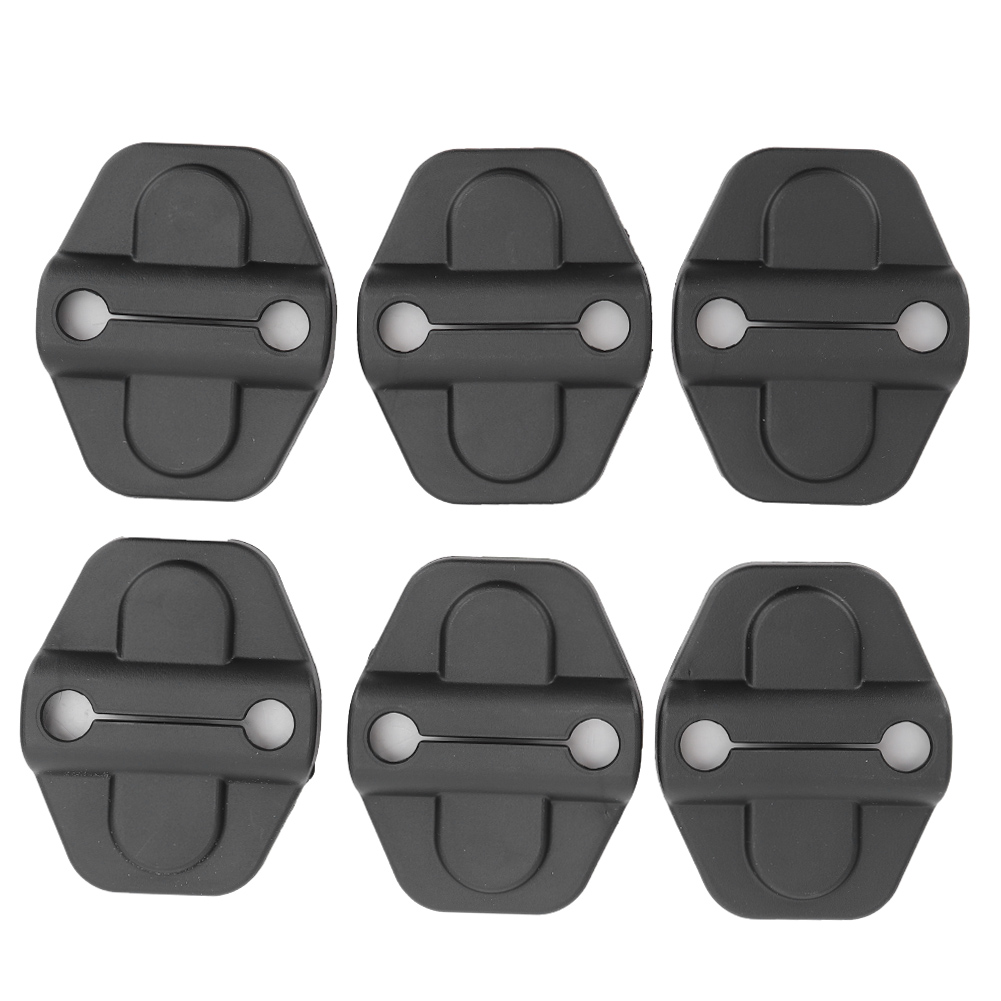6-teiliges Schwarzes Türverkleidungsset Für Jeep Wrangler Jl 2018-2019 Mit Automatischer Verriegelung Und Außendekorationsaufkleber