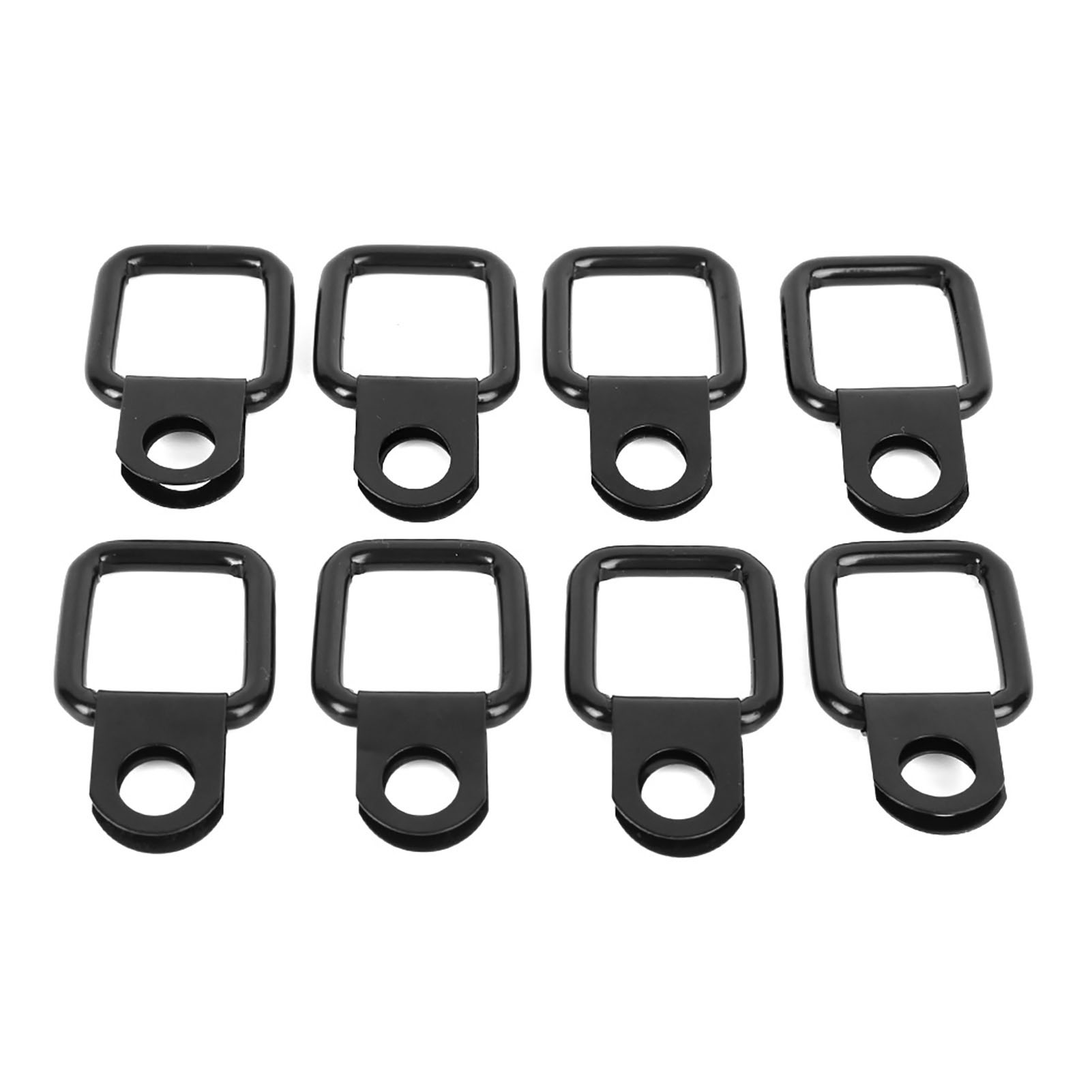 8 Stück Abnehmbare Schnellverschlüsse Mit D-ringen Für Jeep Wrangler Jk Yj Tj Jku Sports/sahara/freedom/rubicon X Unlimited 95-17
