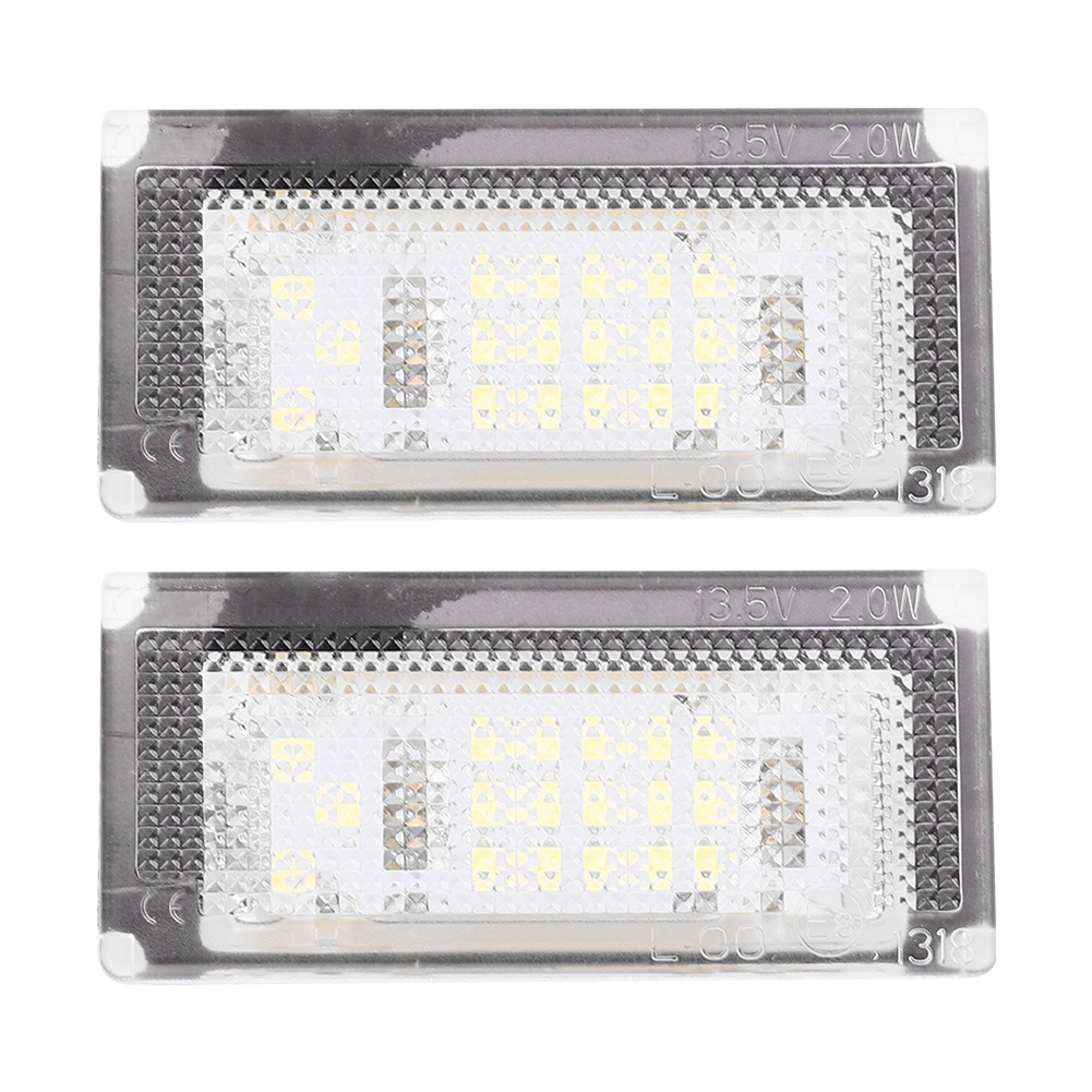 Paar 12v 18 Smd Led-lichtplatten Für Mini Cooper S R53 2001-2006