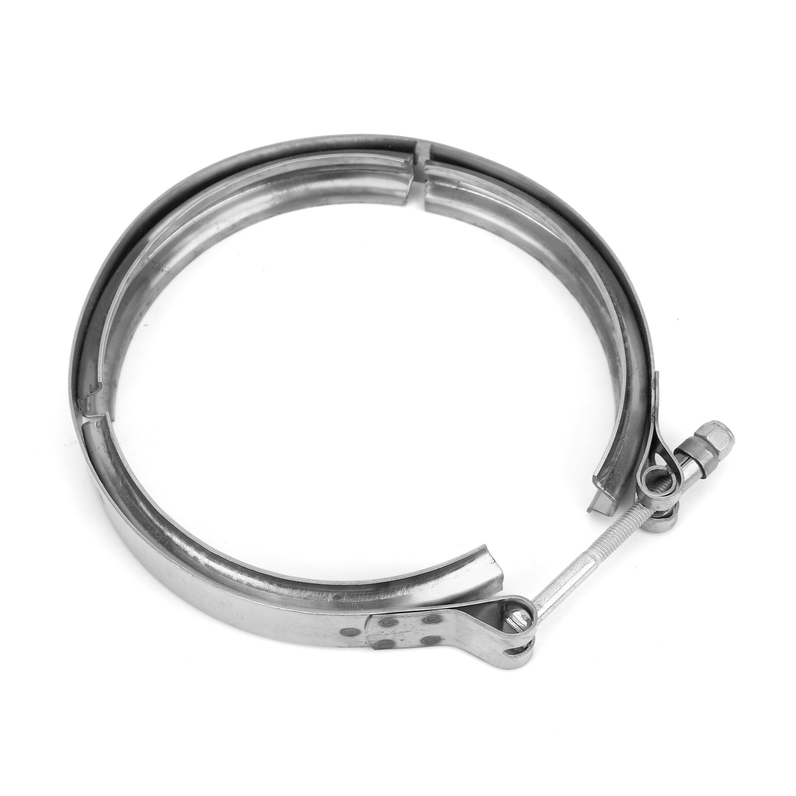 Edelstahl-v-band-schlauchschelle 186917 Für Cummins 855 Turbolader, 4-zoll-turboauspuffflansch