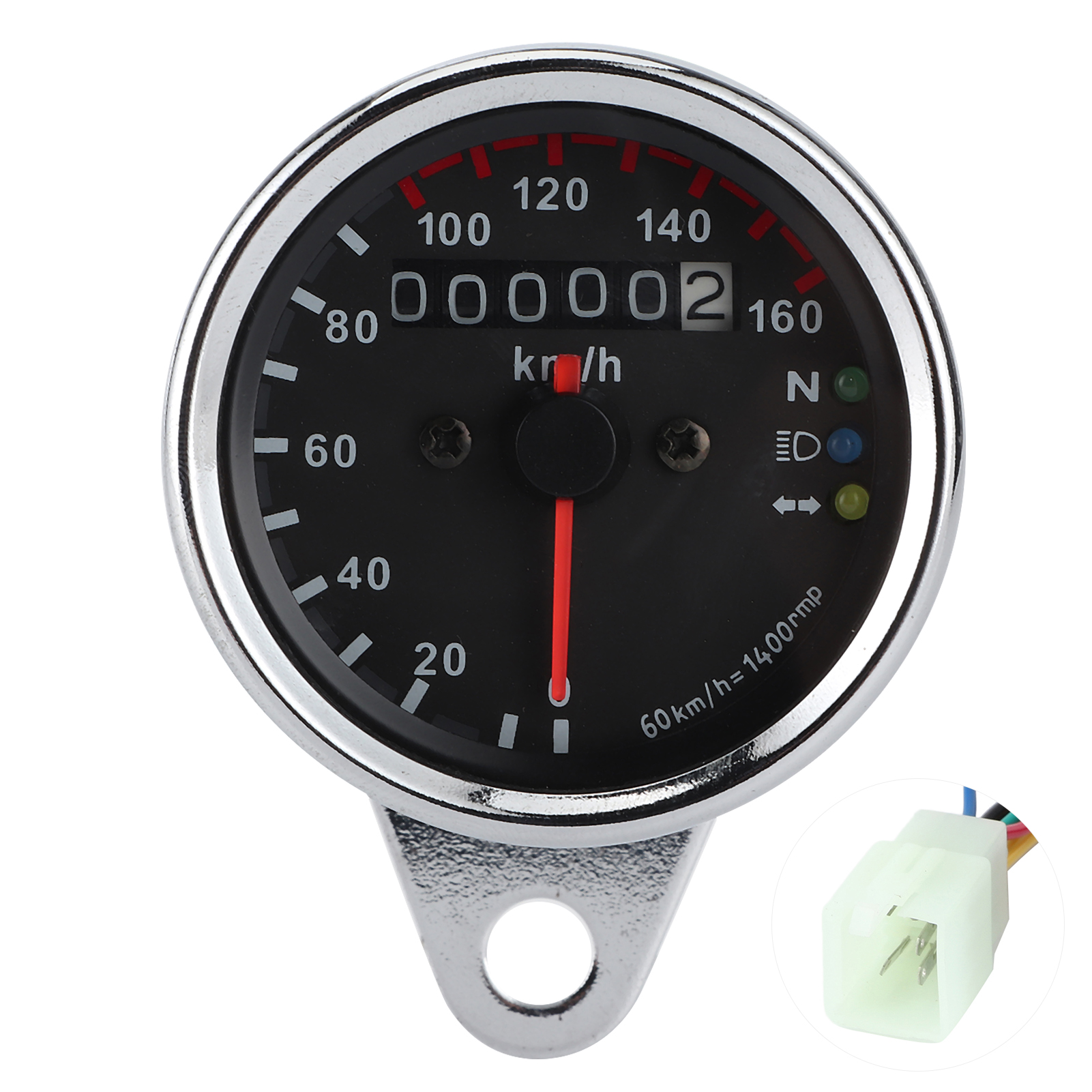 Universeller 12v-tachometer Mit Hintergrundbeleuchtung, Kompatibel Mit Honda Monkey Dax Mini Trail Z50 Jr Vtx 1300 1800 750