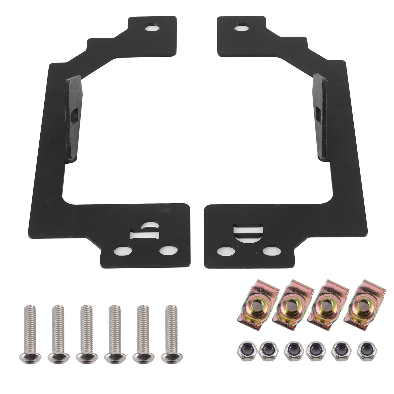 Verdeckte Edelstahl-montagehalterung Für 3x3 Zoll Led-arbeitsscheinwerfer, Kompatibel Mit Dodge Ram 1500 2500 3500