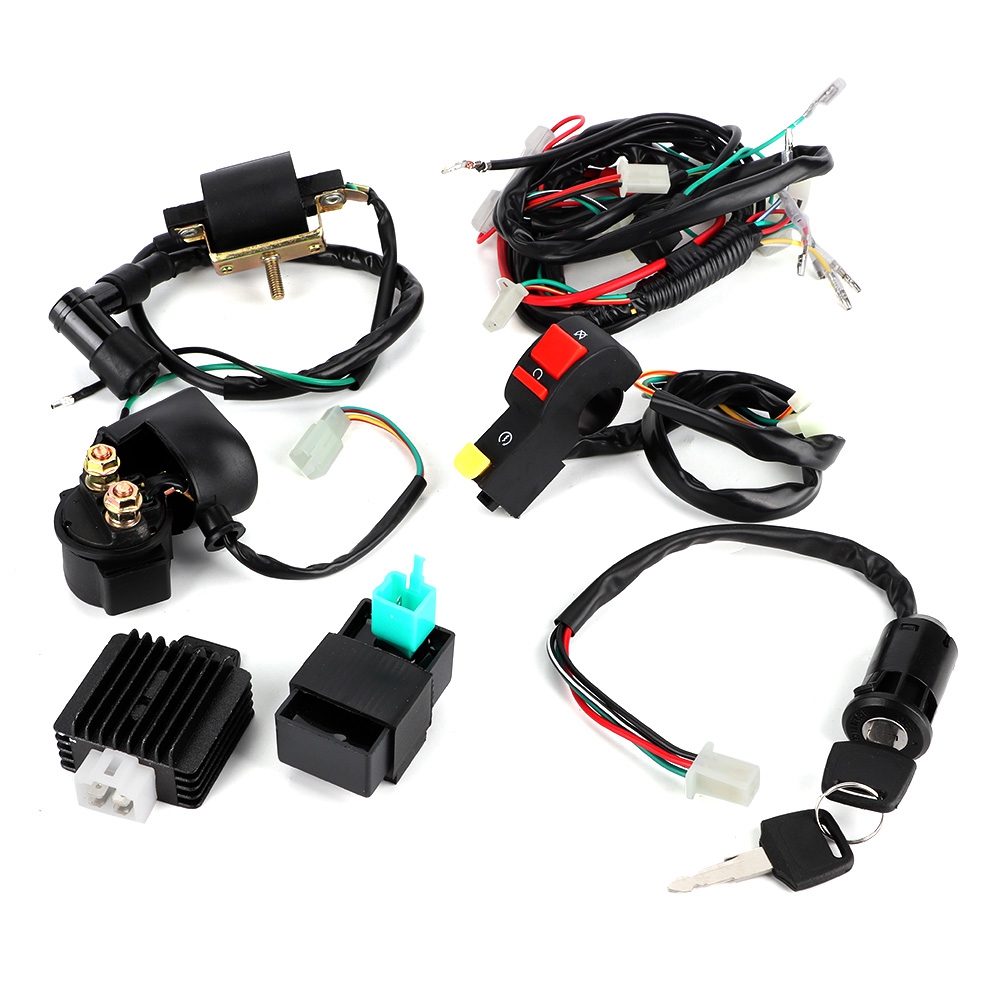 Kompletter Kabelbaumsatz Für 110-cm³-kickstartermotoren, Modifizierte Teile Für Motocross