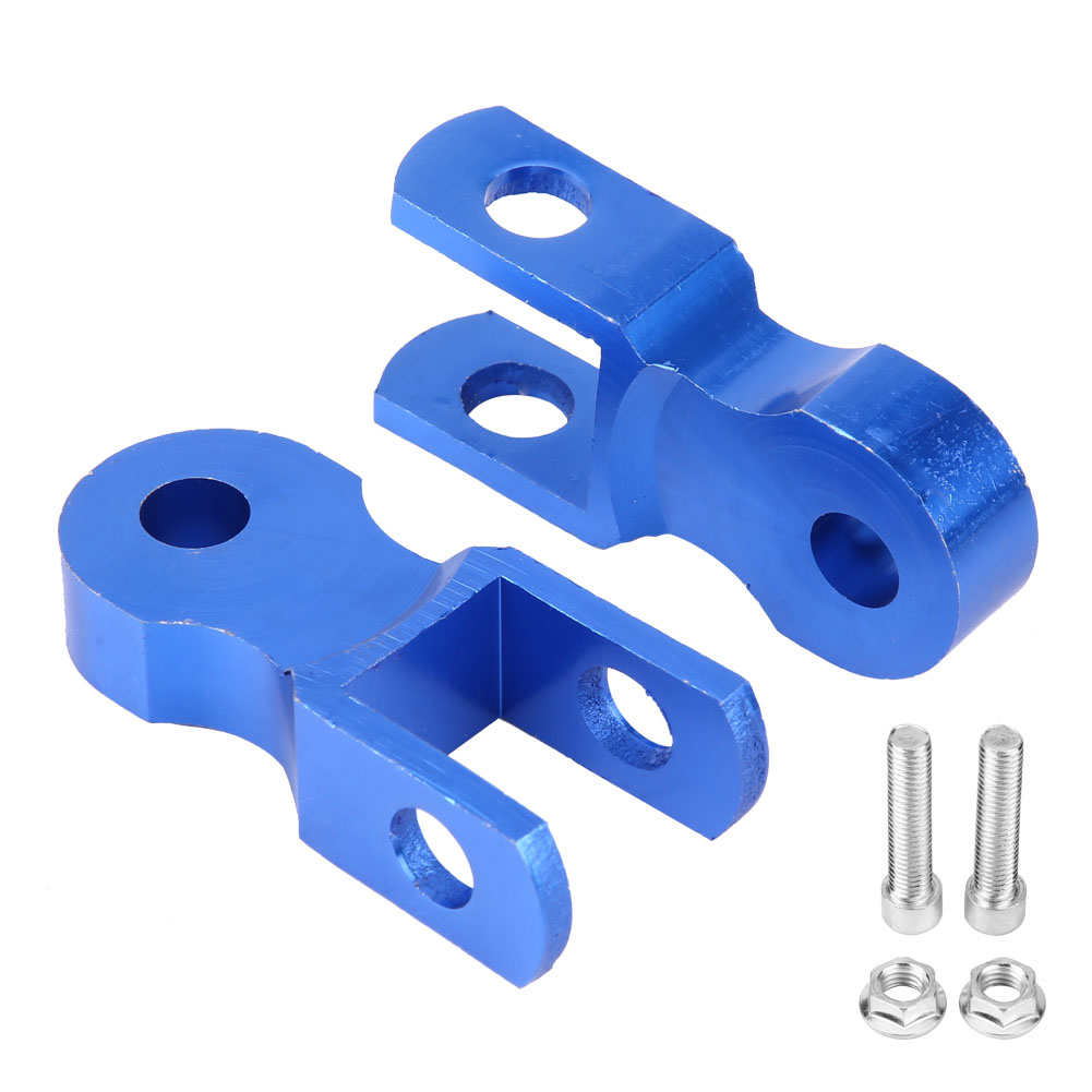 2 Motorrad-hinterradstoßdämpfer-höherlegungsplatten, 5 Cm Chassis-erhöhung Mit Schrauben