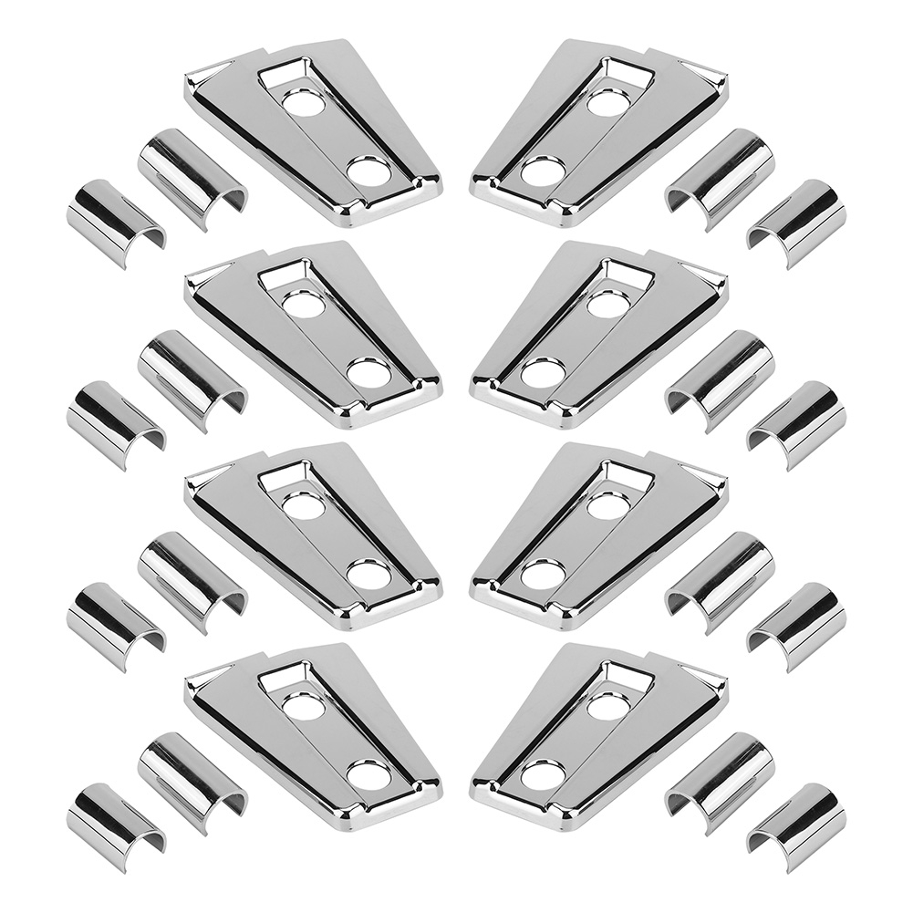 24-teiliges Silbernes Türscharnier-set Für Jeep Wrangler Jk 2007-2017, 4-türig