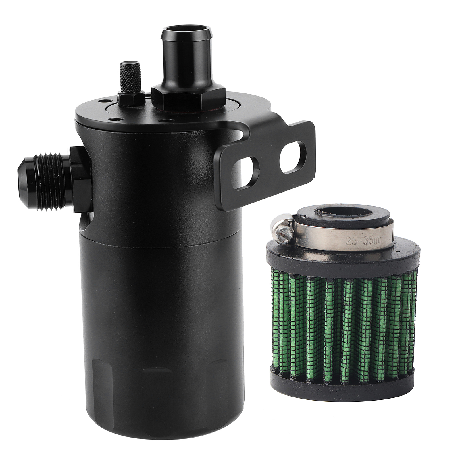 500 Ml Ölauffangbehälter Aus Aluminiumlegierung An10 5/8 Zoll, Universelles Autoteil