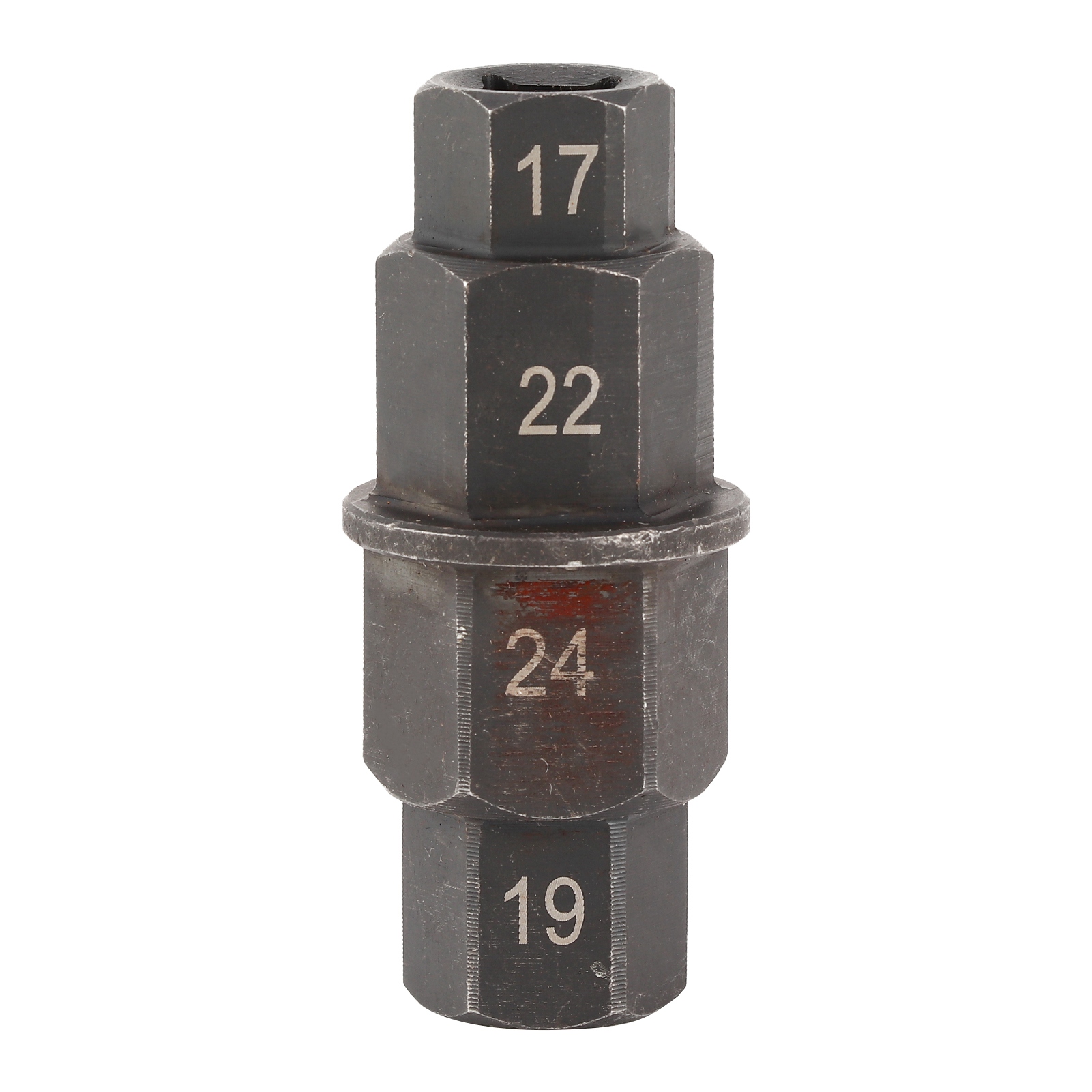 17/19/22/24 Mm Sechskantschlüssel Aus Eisen Zum Ausbau Der Motorradradachse, Spindelausbauwerkzeug