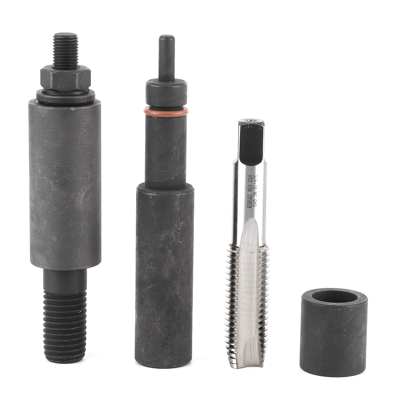 4-teiliges Set Zum Aus- Und Einbau Von Einspritzdüsenbuchsen, Kompatibel Mit Ford Powerstroke 6.0l 6.4l 2003-2010