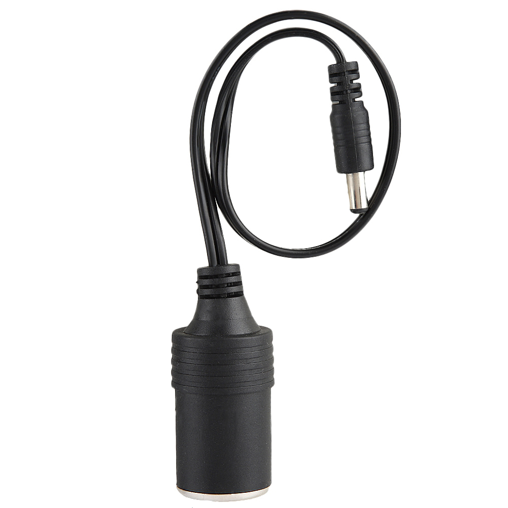 Adapterkabel Mit Zigarettenanzünderbuchse Auf Dc 5,5 X 2,1 Mm Buchse Für Netzteil
