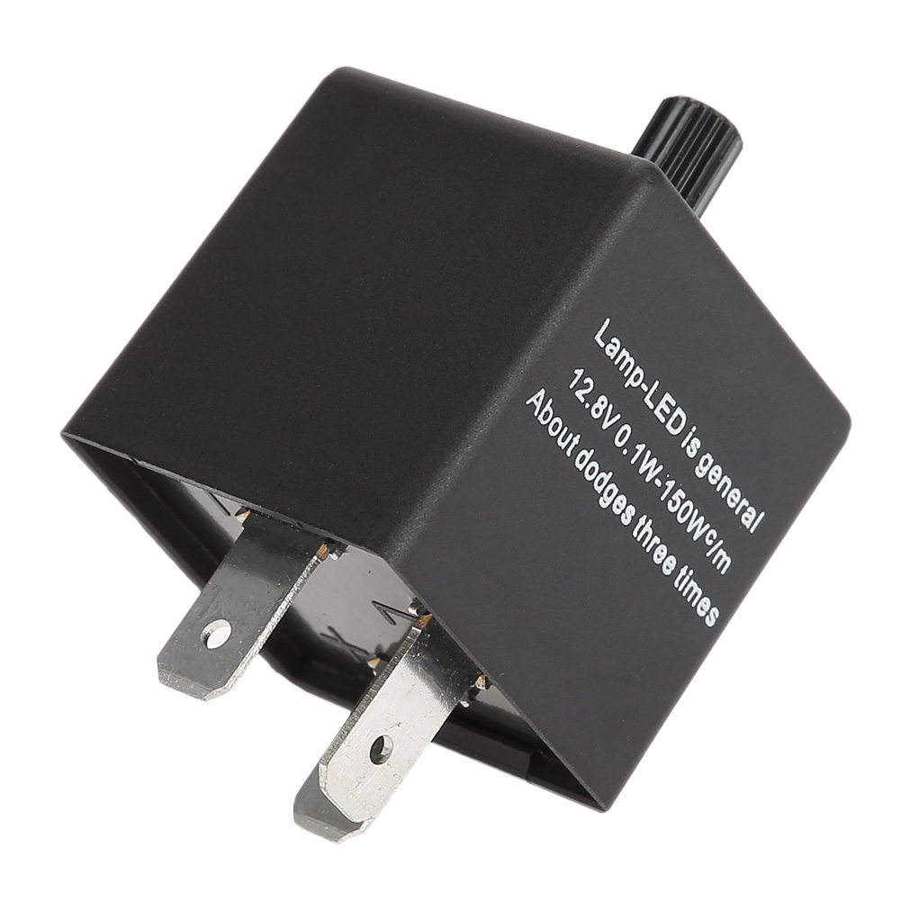 Cf14kt Einstellbares 12v 3-poliges Blinkrelais Für Led-autoblinker