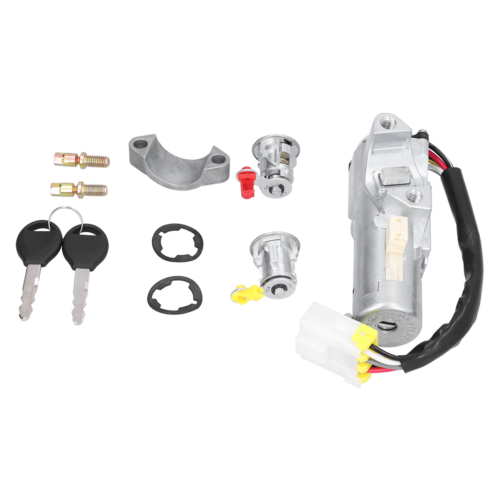 Abs- Und Metall-zünd-, Tür- Und Kofferraumschloss-set Für Nissan Navara D22 Von März 1997 Bis Mai 2006