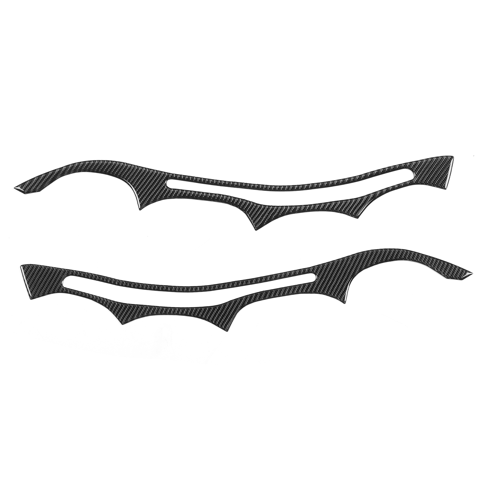 2 Stück Scheinwerferblenden Aus Kohlefaser Für Bmw 5er Bmw E60 (2004–2011), Scheinwerferblenden-dekoration