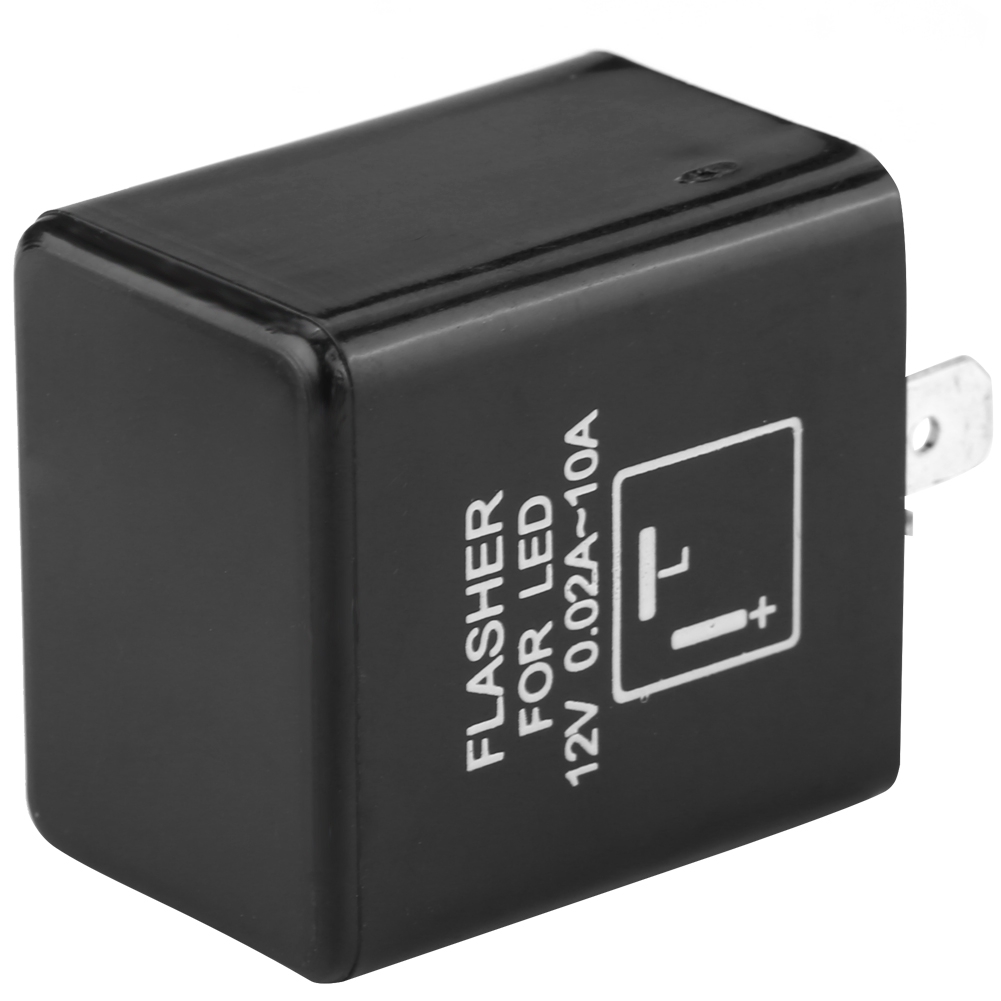 12v Elektronisches Blinkrelais Für Led-signalleuchten - 2-poliger Kfz-decoder