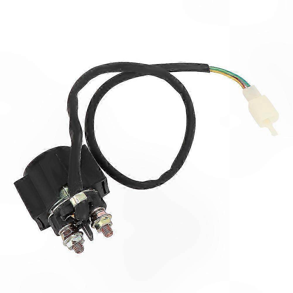Anlasserrelais Für Motorräder, Universeller Anlasserschütz, Ersatzteil Für Motorräder, Hochleistungs-magnetschalter, Kompatibel Mit Den Meisten Modellen, Einfacher Austausch, Robust Und Zuverlässig.
