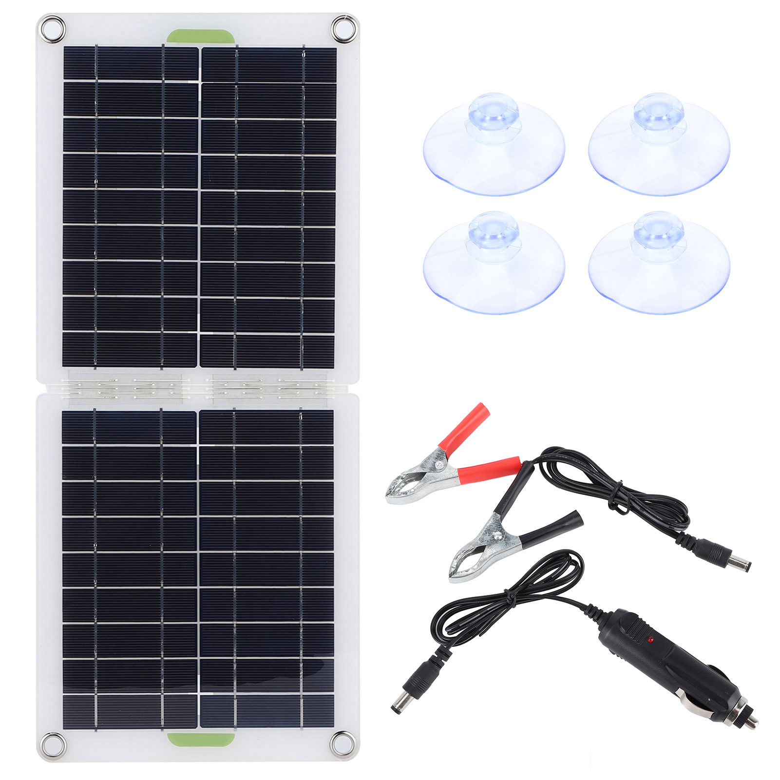 Faltbares 30-w-solarpanel Mit Tragbarem Usb-c-ladeanschluss Für Auto, Wohnmobil, Boot Und Notfälle Im Freien