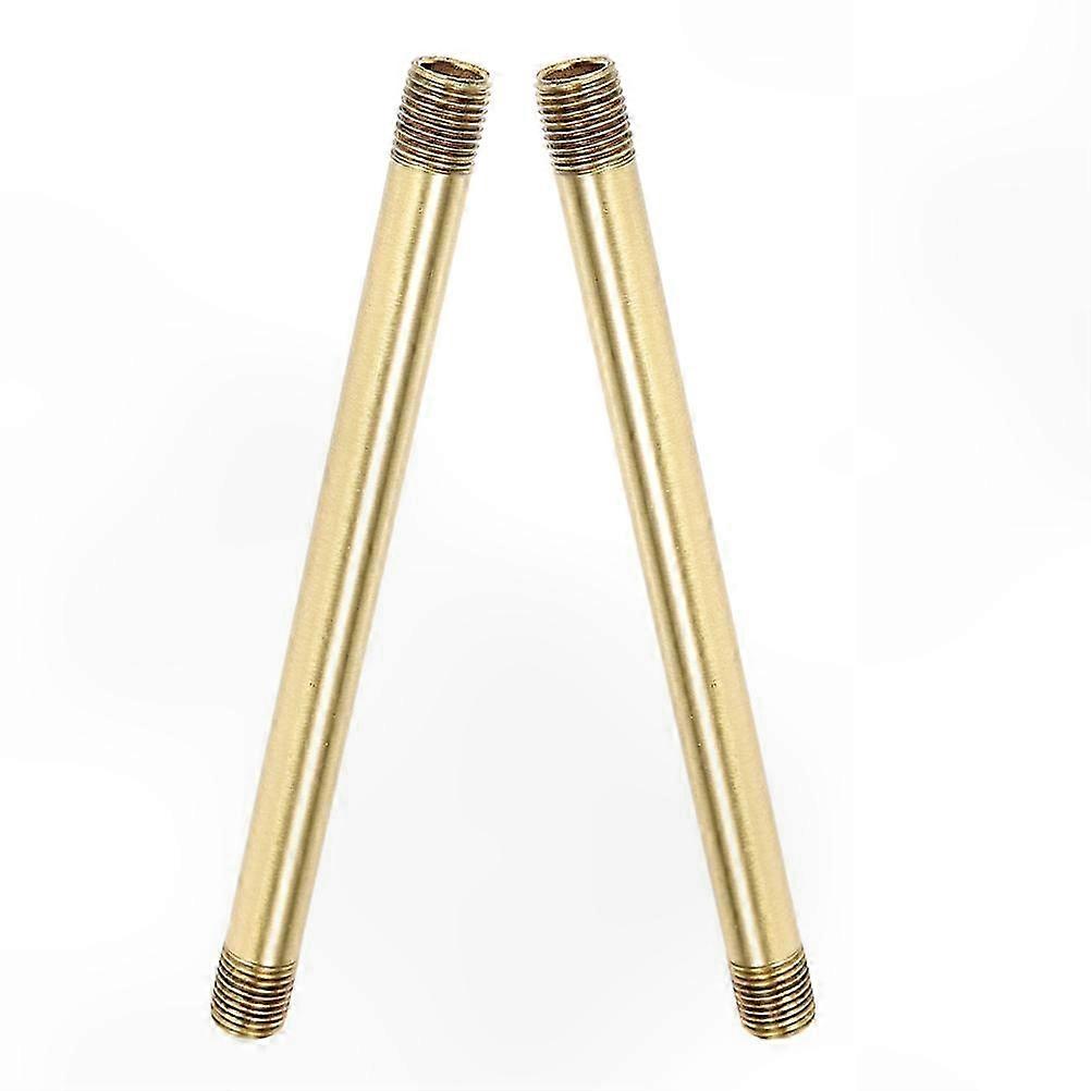 Kupfer-lampenstiel Mit M10-gewinde, 2er-pack, Hohle Stiele Zur Herstellung Von Wand- Und Tischlampen