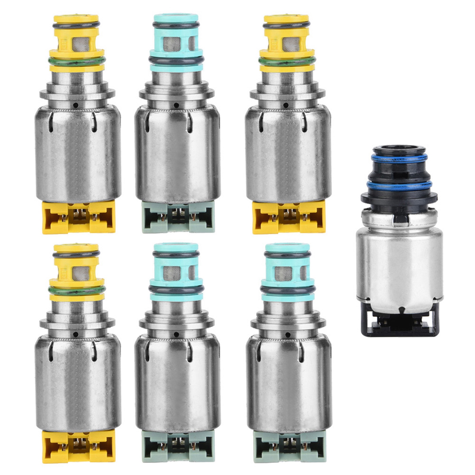 7-teiliges Getriebemagnetventil-set Für Chevy Cruze, Lacrosse, Malibu 6t45e, 6t40