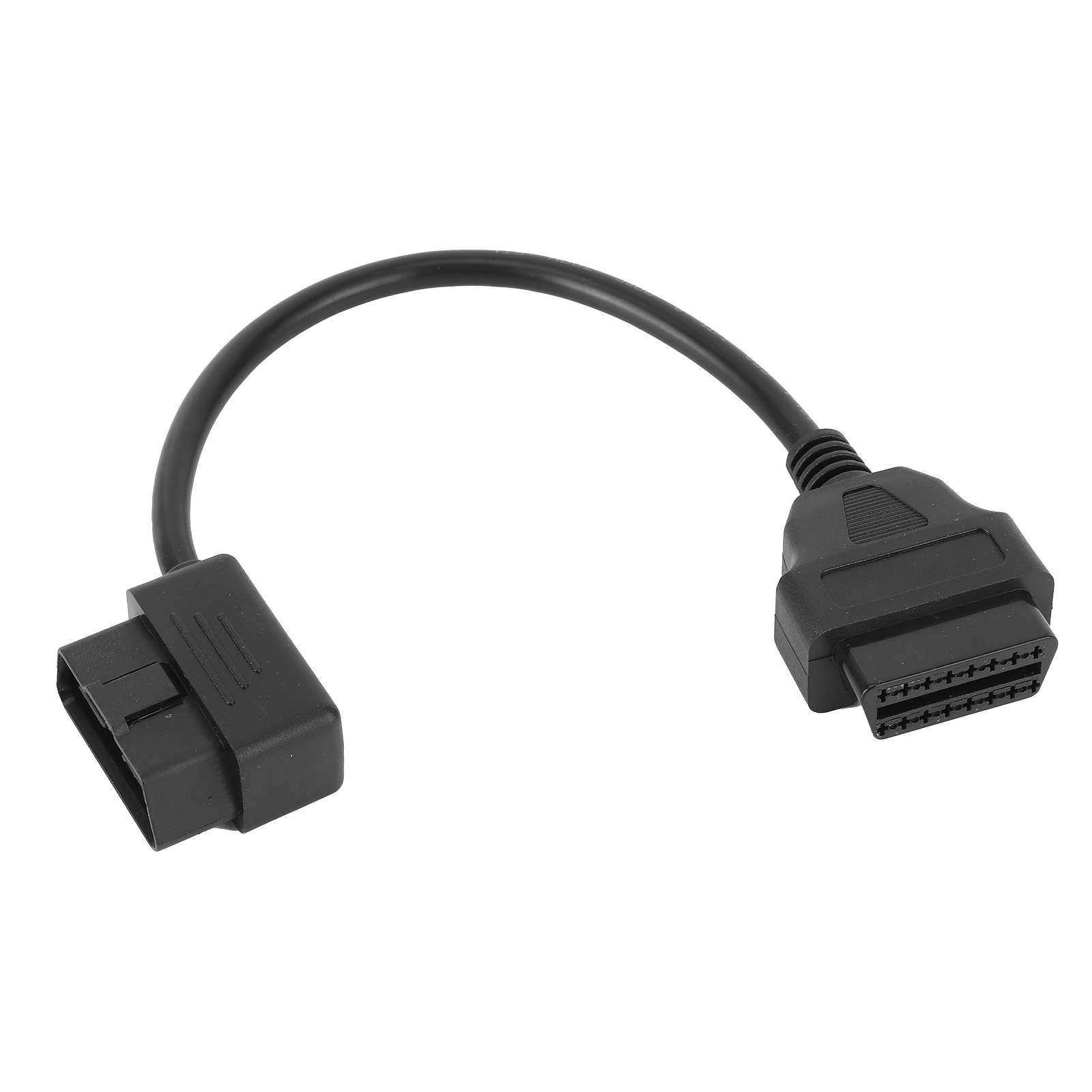 16-poliges, Abgewinkeltes Obd2-verlängerungskabel Auf 16-poligen Stecker, Kfz-diagnosegerät, 0,3 M/1 Ft