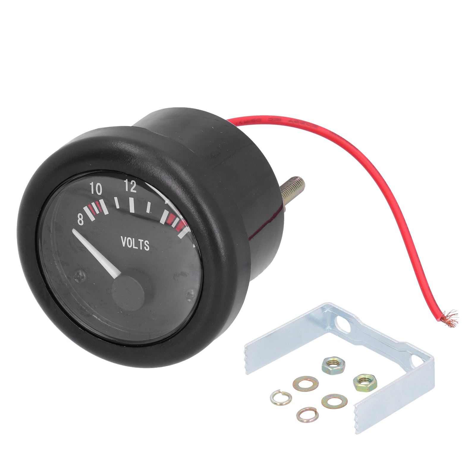 12v 52mm Ip67 Marine-spannungsanzeige Mit Kontrollleuchte, Universell Für Boot, Auto, Wohnmobil