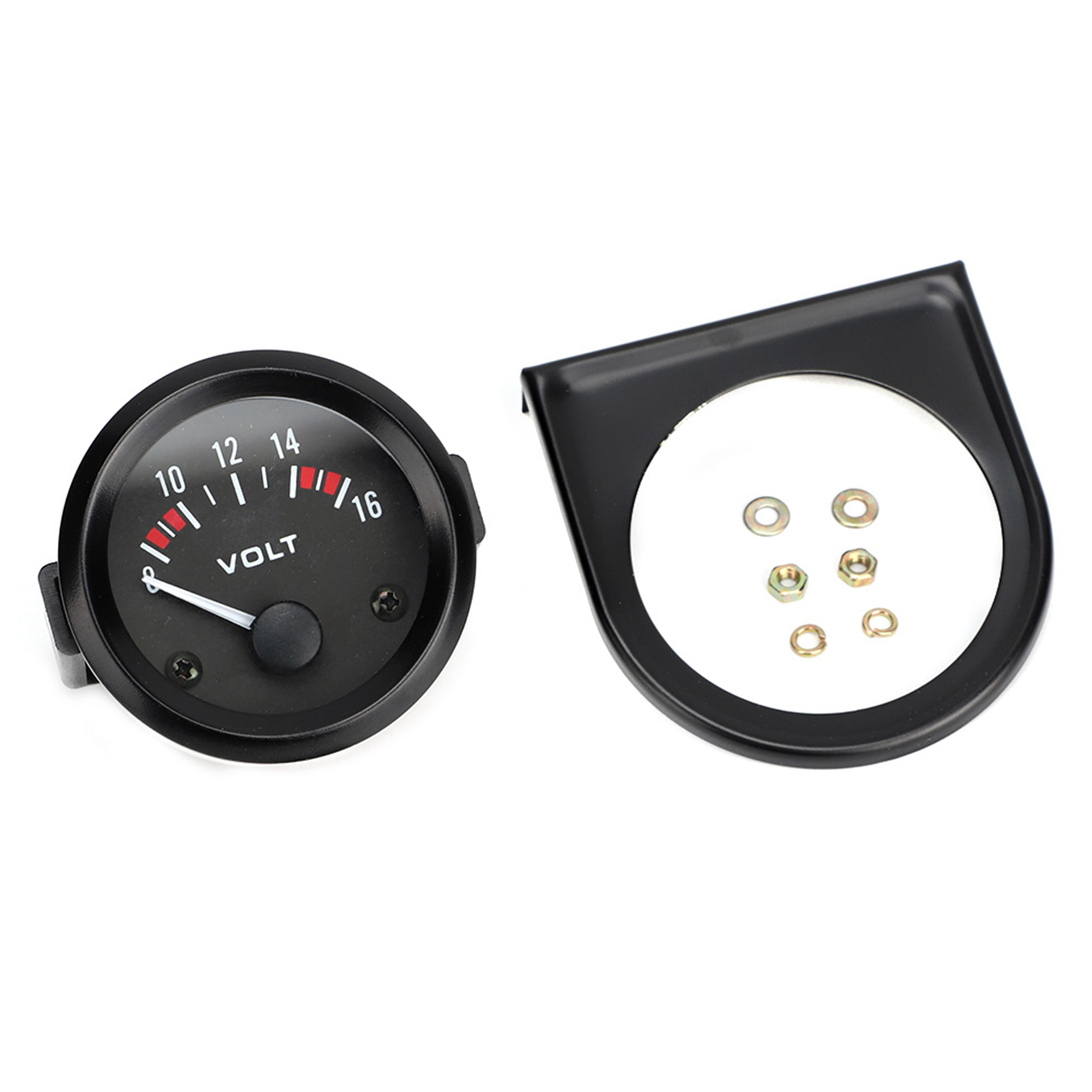 Bx100007 Universelles 12v-spannungsmessgerät 52mm/2in Kfz-voltmeter 8-16v