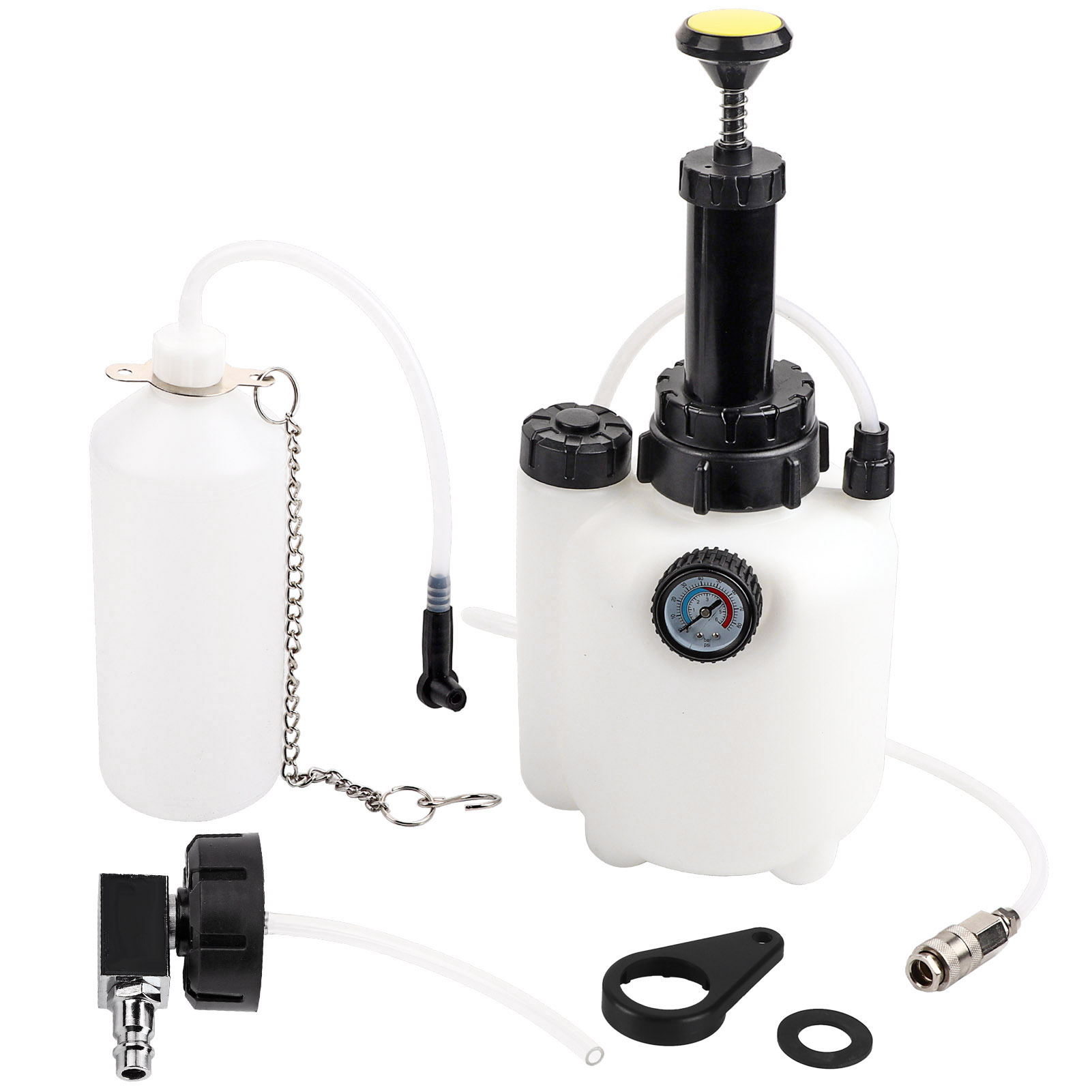 Manuelles Entlüftungsset Für Brems- Und Kupplungsflüssigkeit, 3 L, Mit Universaladapter