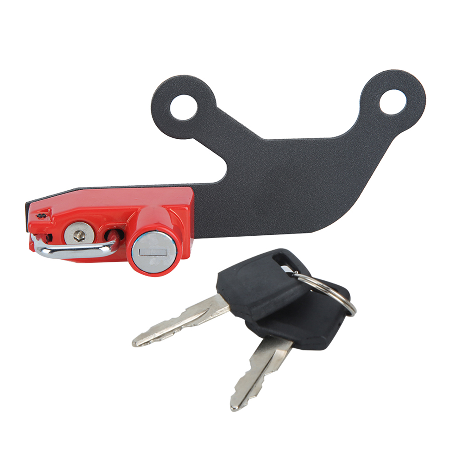 Helmschloss Aus Aluminiumlegierung Für Die Rechte Seite Der Kawasaki Ninja 650 Z 650 (rot)
