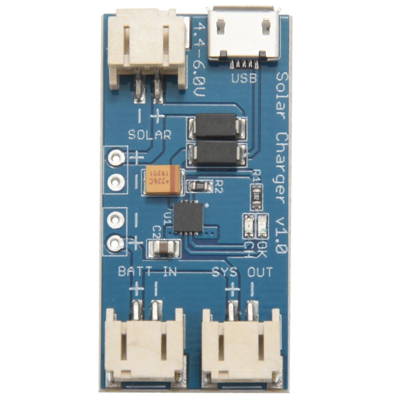 Cn3065 Mini-solarladegerät Für 3,7-v-lithium-akkus, Lipo-lademodul Mit Schutzschaltung, 5-v-photovoltaikmodul, Kompakte Elektronikplatine