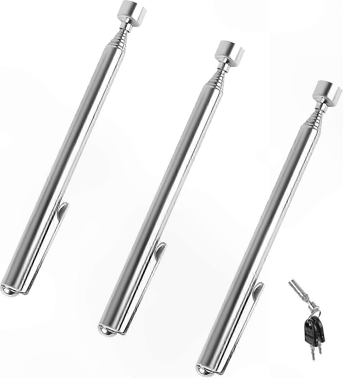 Teleskopierbarer Magnetischer Greifarm Mit Flexiblem Arm Und Taschenclip Zum Auffangen Von Schlüsseln, Zangen, Schrauben, Muttern Und Bolzen.