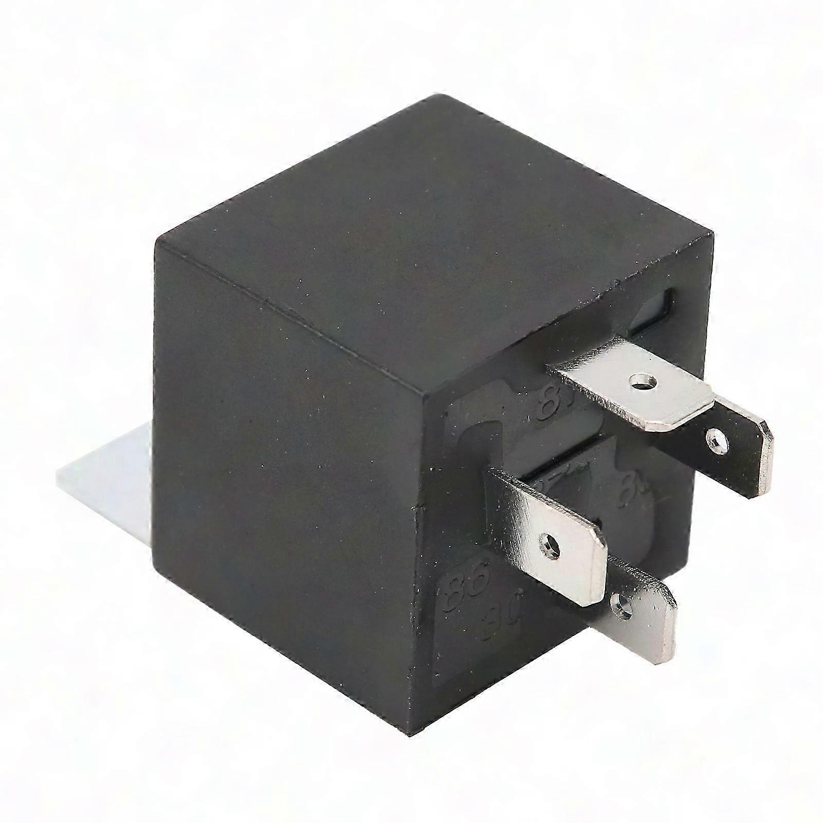 12v Kfz-relais Mit Fünfpoligem Wasserdichtem Stecker, Flammhemmender Halterung, Universelles Ersatzteil Für Fahrzeuge.