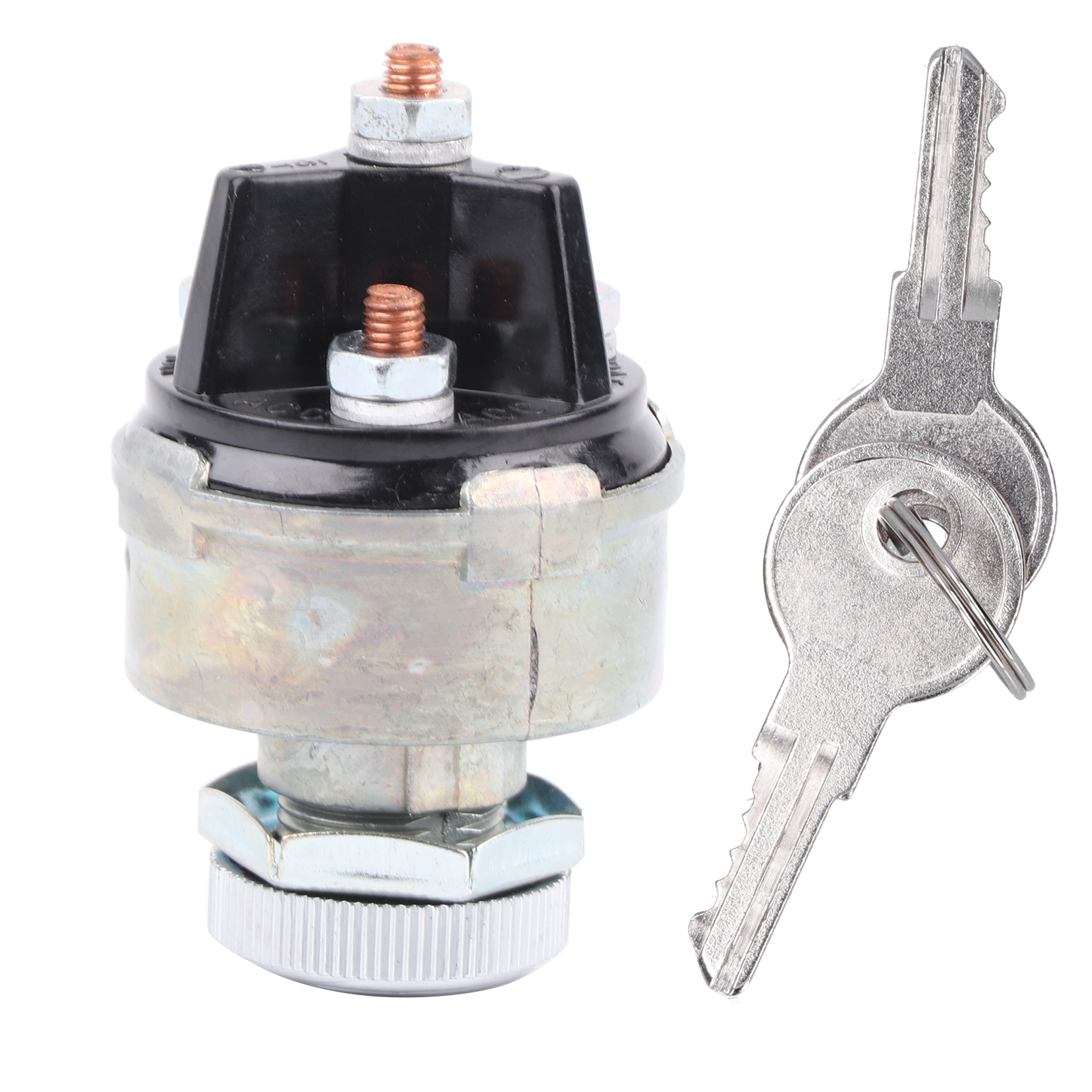 Ks6180 Universal-zündschlosszylinder Mit 2 Schlüsseln, Ersatz-zündschalter Für Bedienelemente.